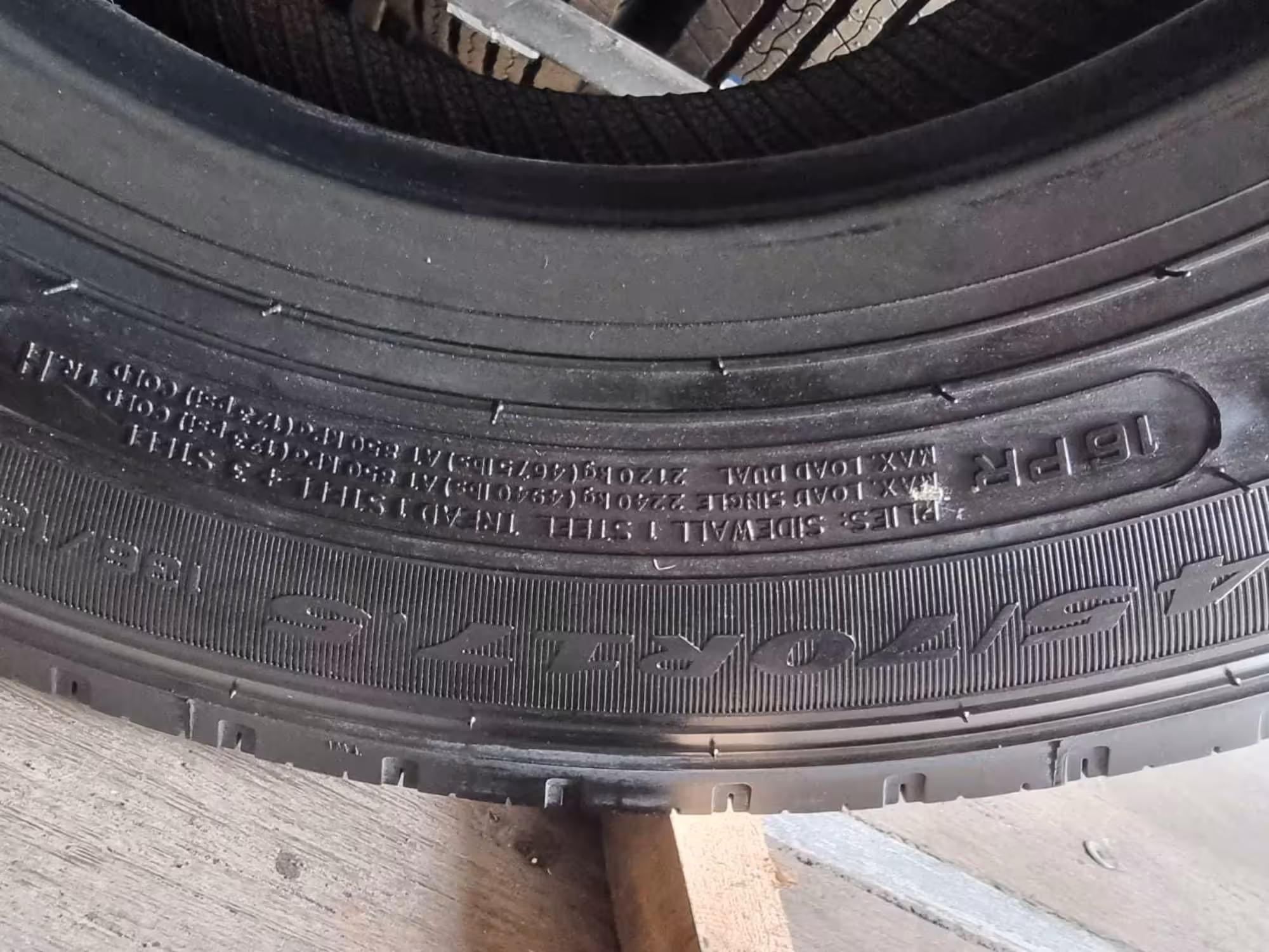 245/70R17.5-16PR TR685 （136/134M）TRIANGLE, в рассрочку (4 / 5)