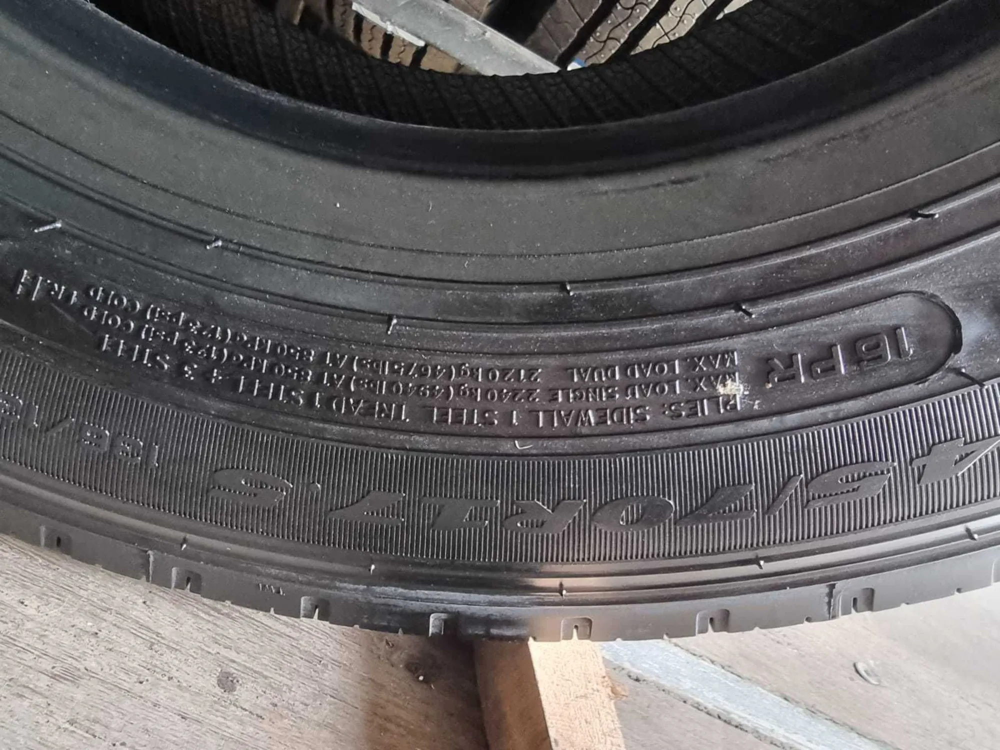 245/70R17.5-16PR TR685 （136/134M）TRIANGLE, в рассрочку (4 / 5)