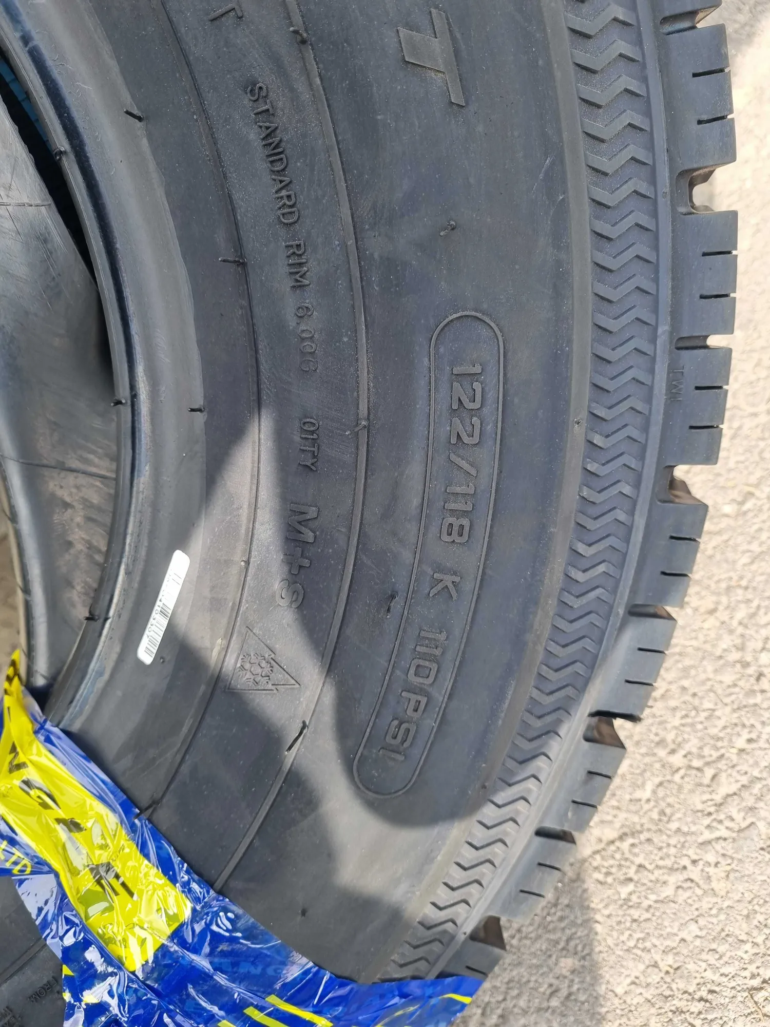 7.50 R16 LT -14 PR TRD99 Triangle 122/118 K, қысқы (3 / 5)