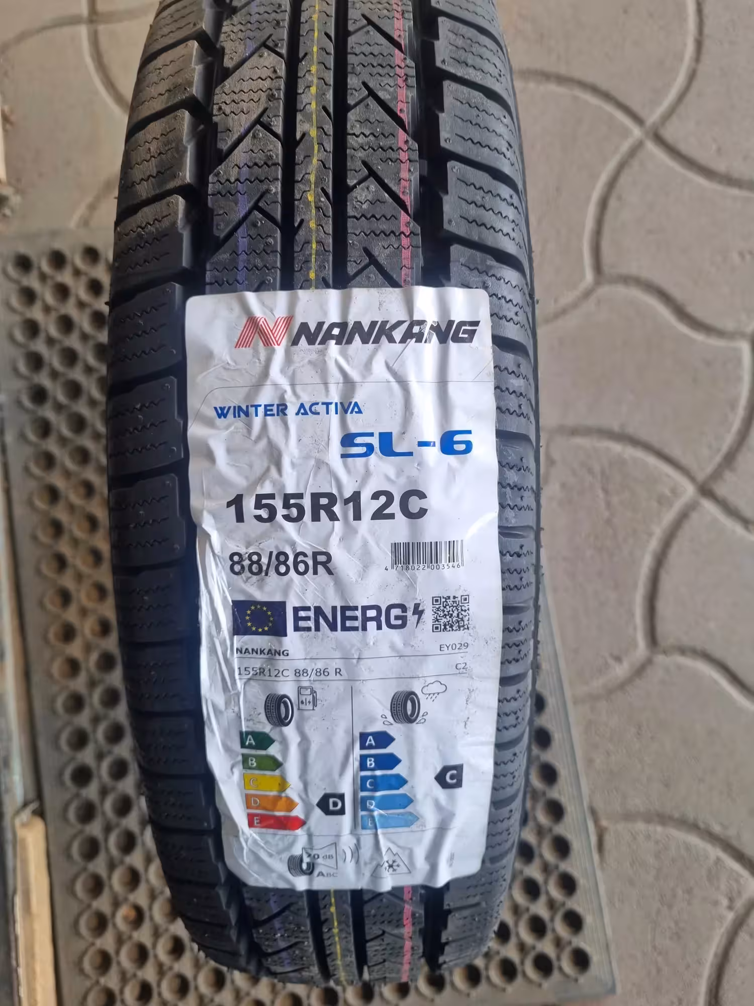 Шины на Damas Дамас 155 R12C Nankang зима (1 / 6)