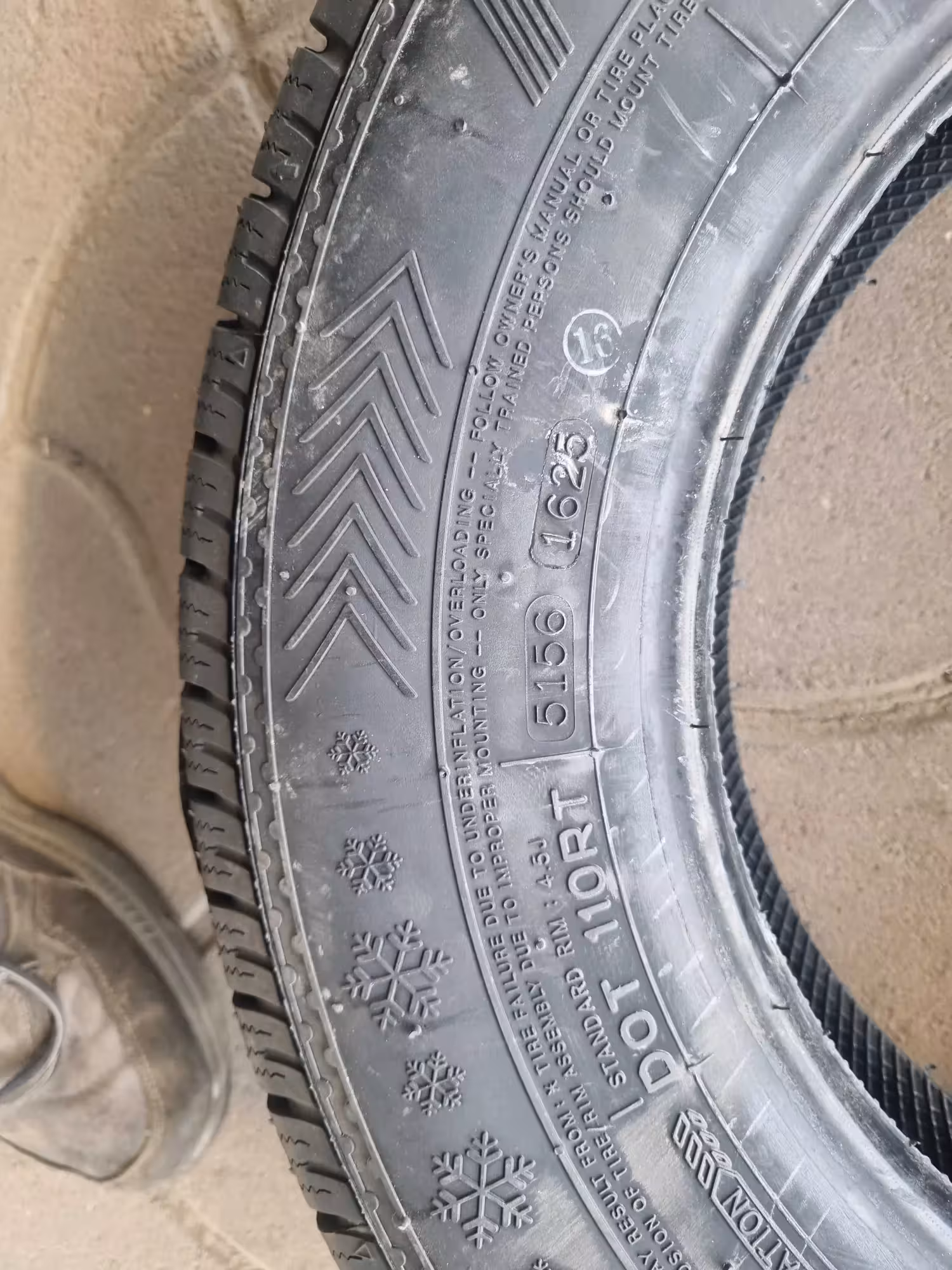 Шины на Damas Дамас 155 R12C Nankang зима (5 / 6)