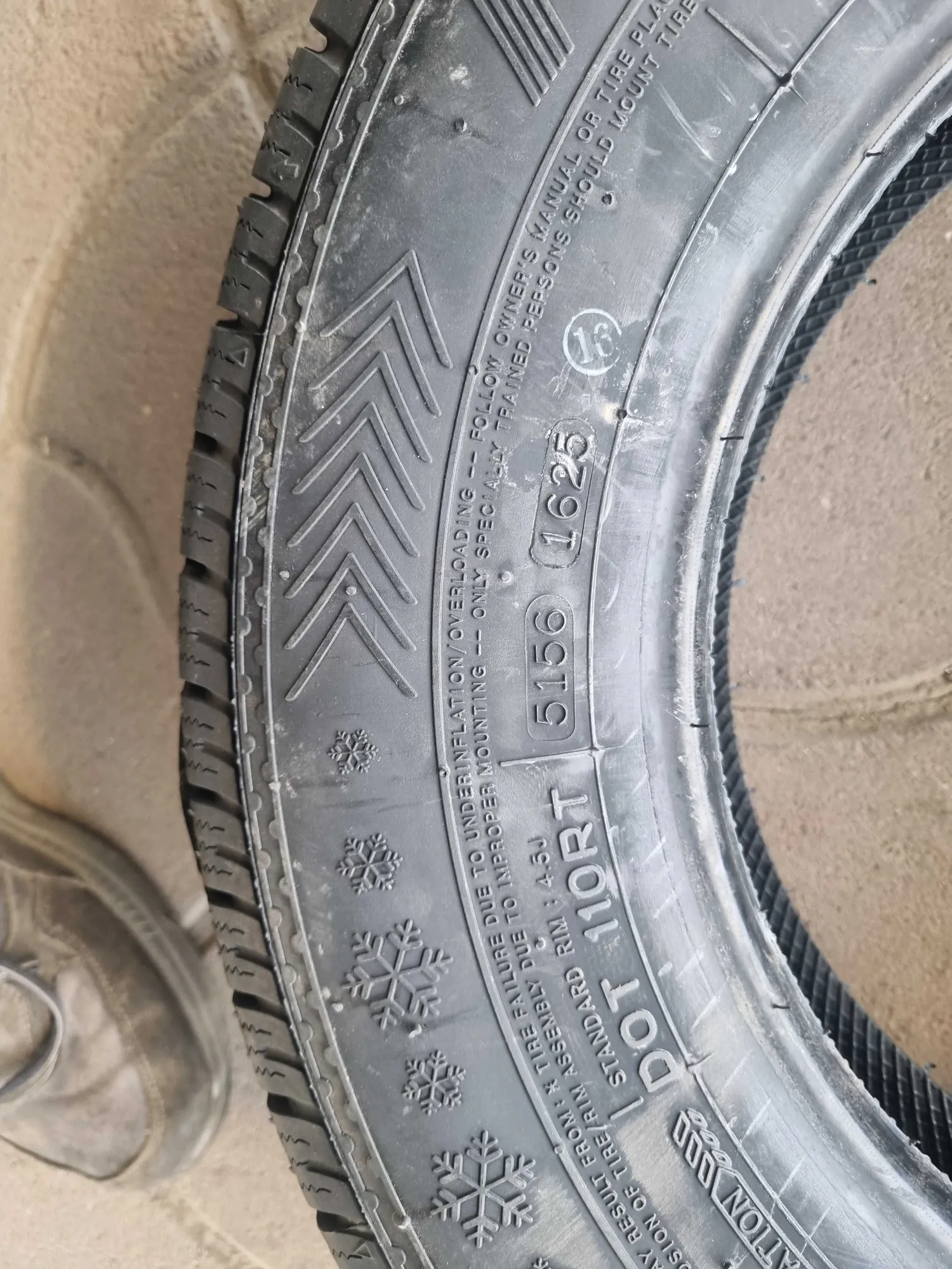 Шины на Damas Дамас 155 R12C Nankang зима (5 / 6)