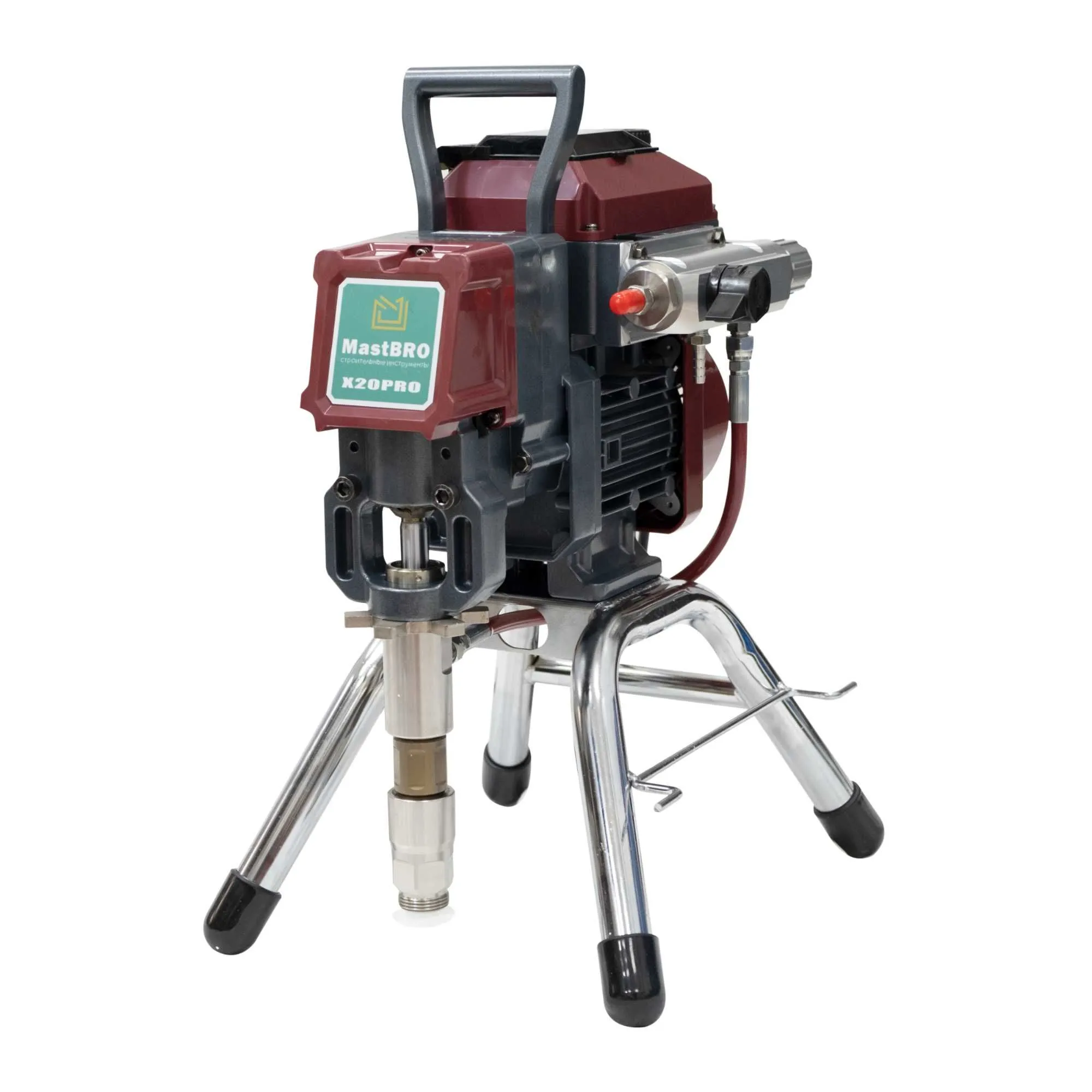 Безвоздушный бесшумный распылитель MastBRO X20Pro | Для всех красок! (2 / 5)