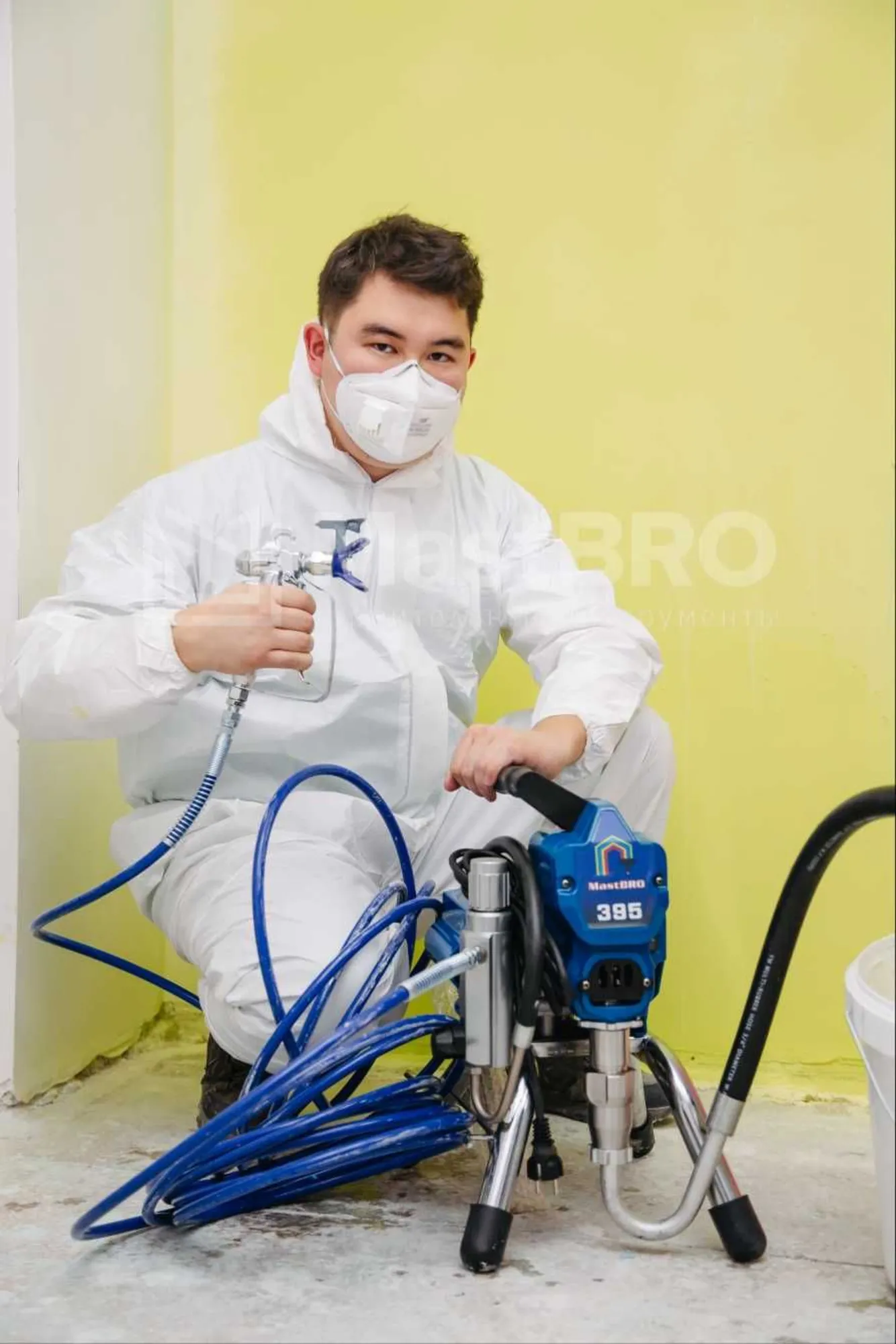 Безвоздушный распылитель краски 395 | Краскопульт (6 / 8)