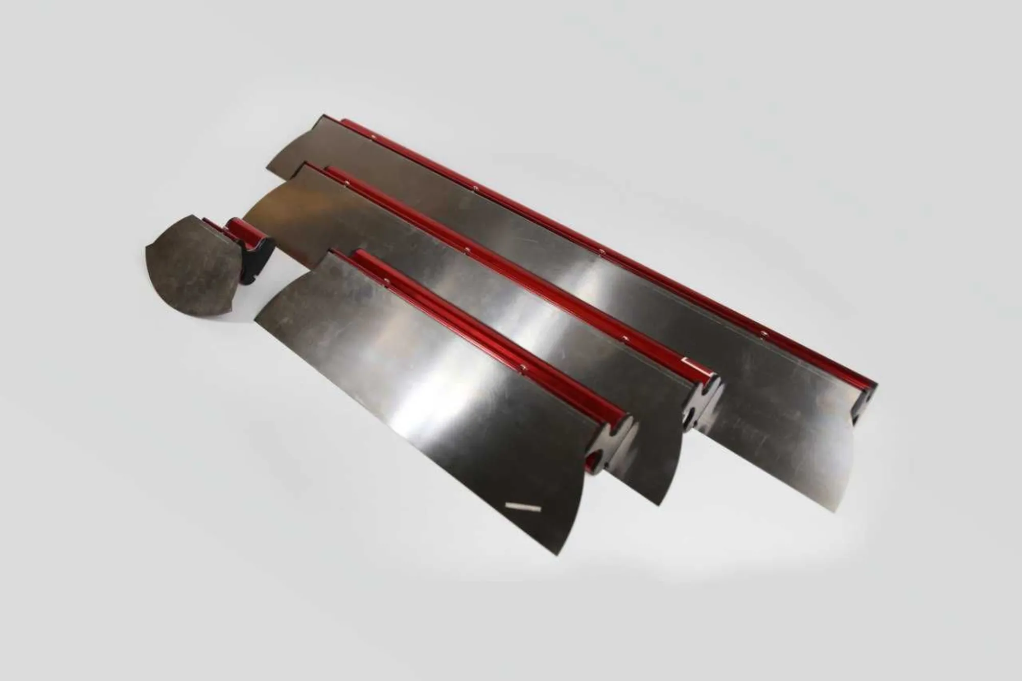 Комплект (80,55,30см) механизированных шпателей из нержавеющей стали (1 / 4)