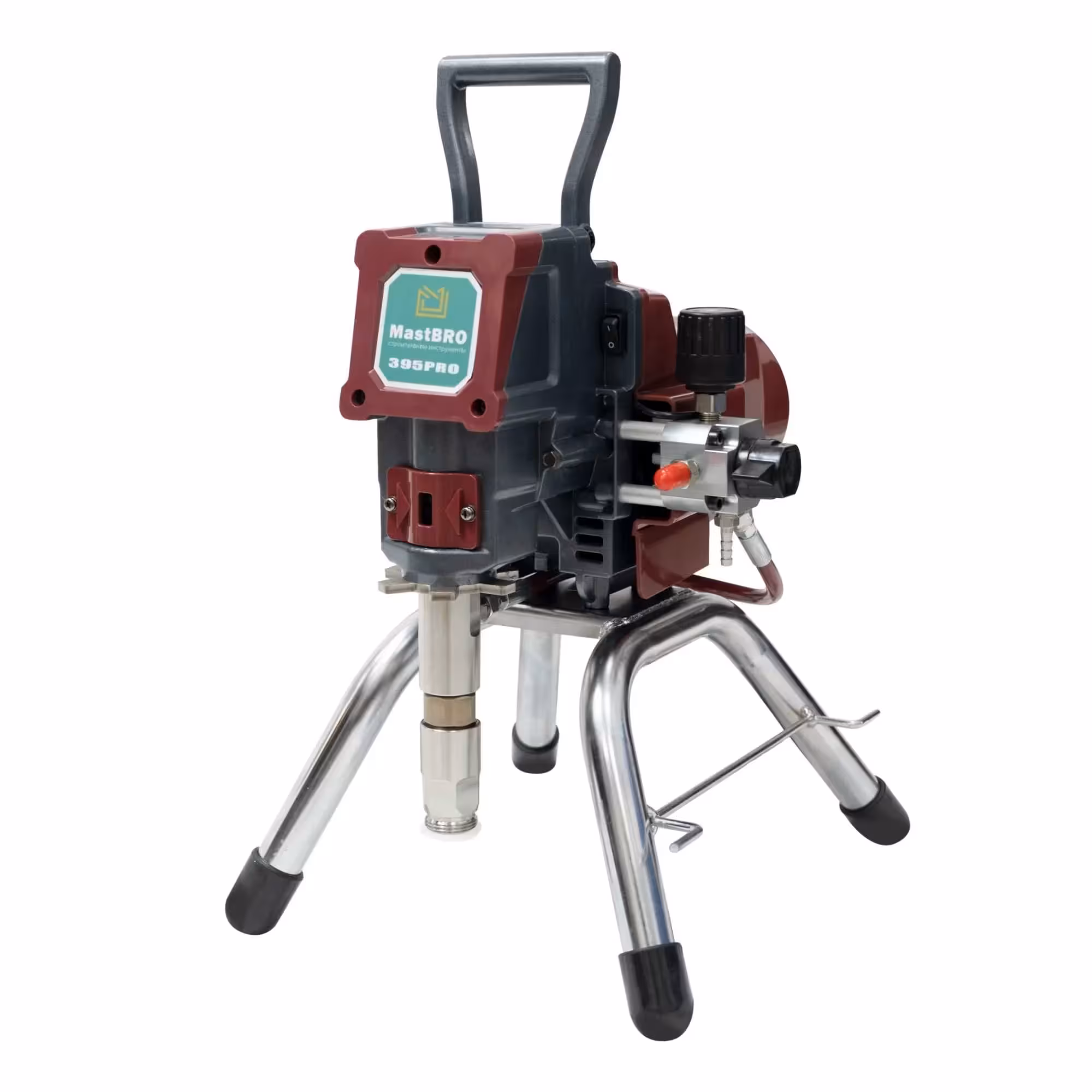Безвоздушный распылитель нового поколения MastBRO 395pro | Краскопульт (1 / 7)