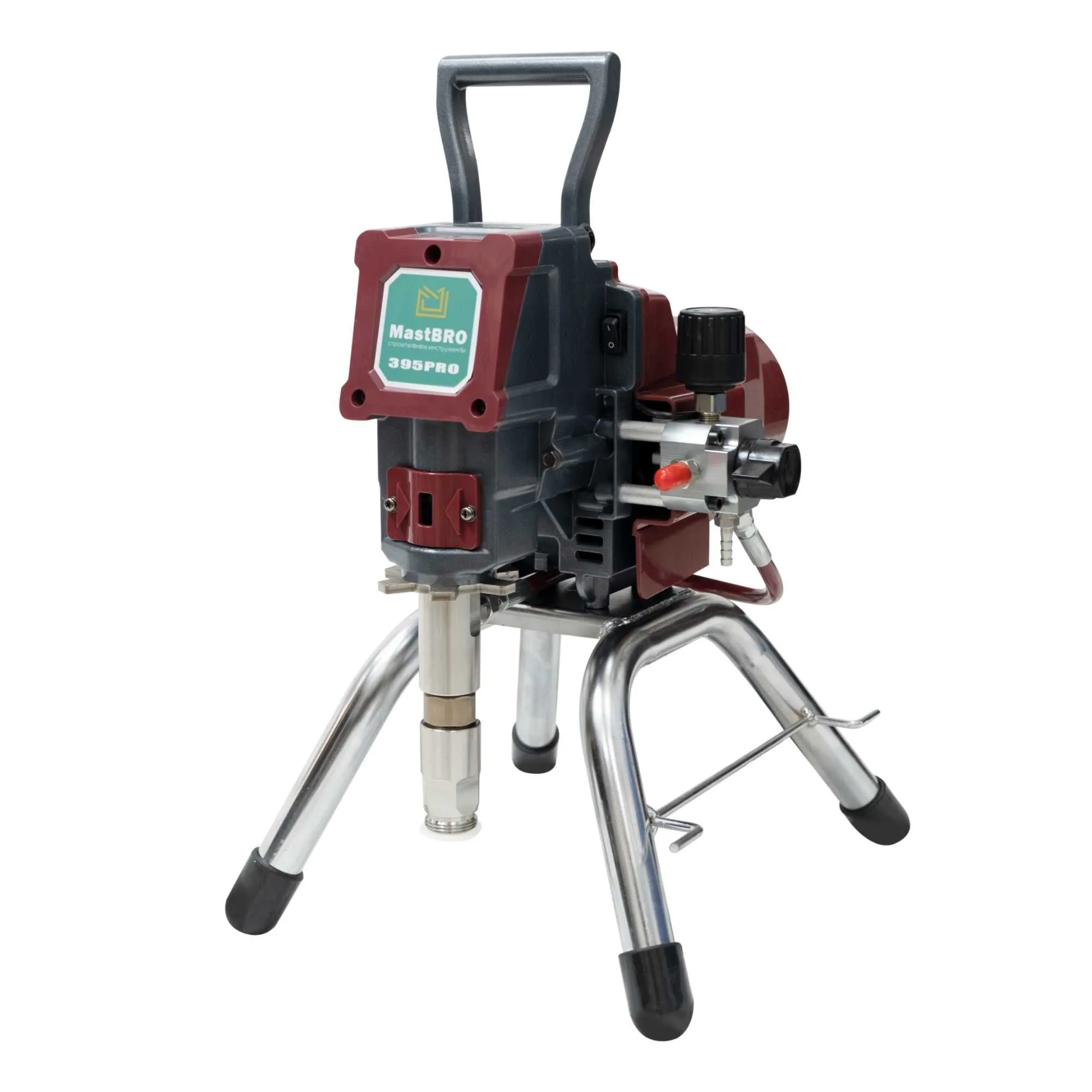 Безвоздушный распылитель нового поколения MastBRO 395pro | Краскопульт (1 / 7)