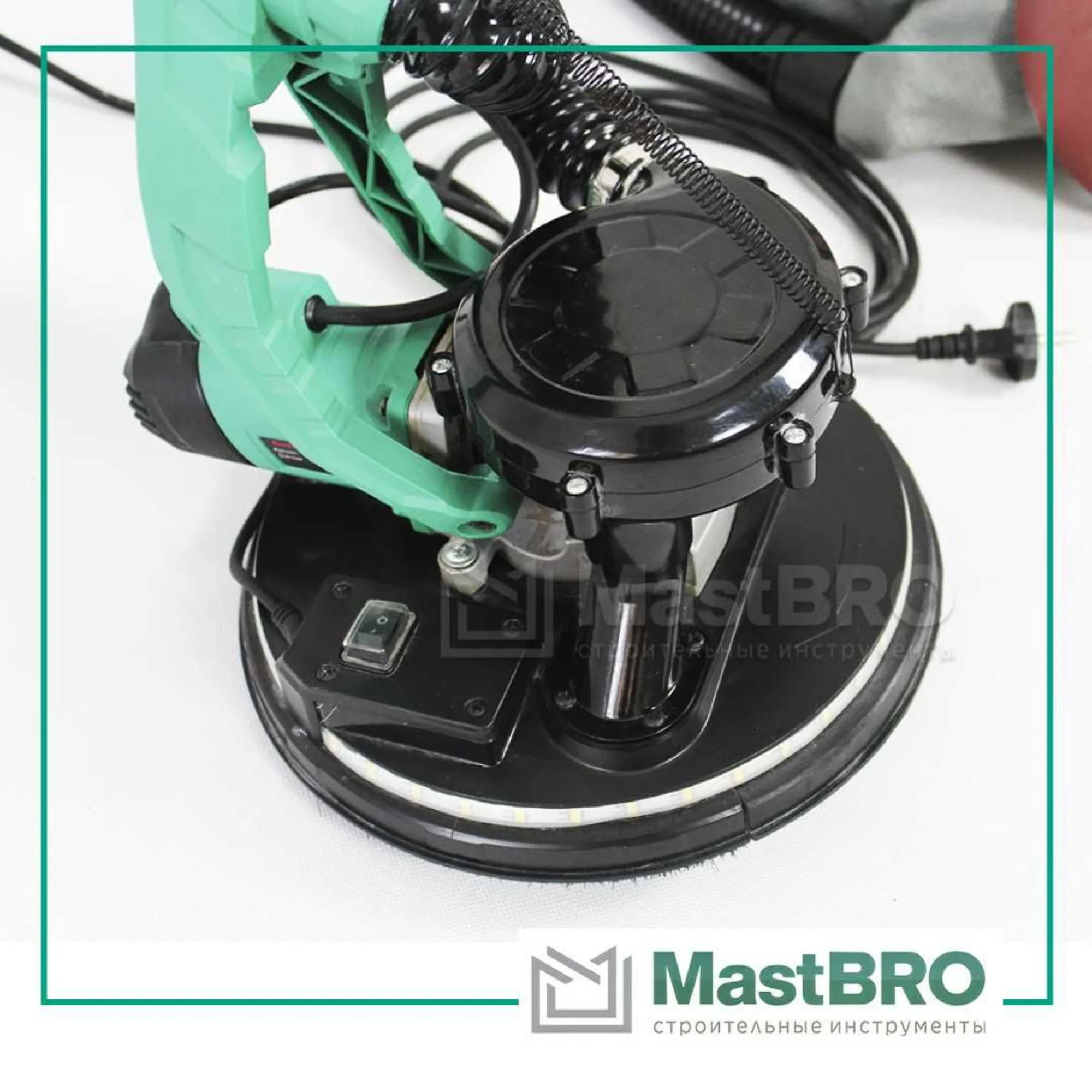 Шкурочный аппарат 950ВТ  (подсветка,пылесборник,чехол,5 наждачек) (6 / 6)