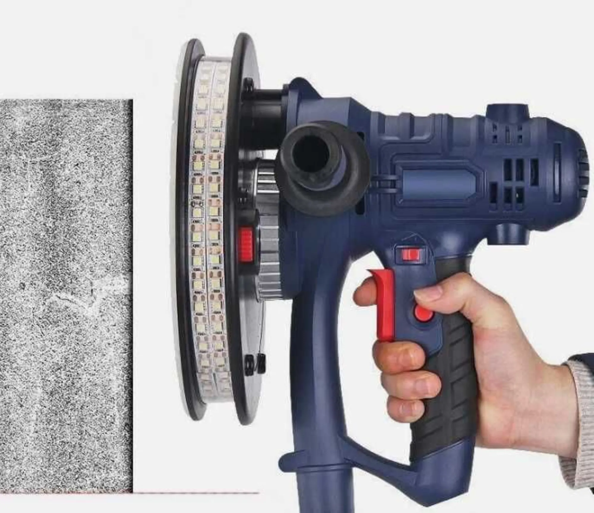 Шлифовальная ручная легкая 2.2кг шлифмашина MastBRO (5 / 5)