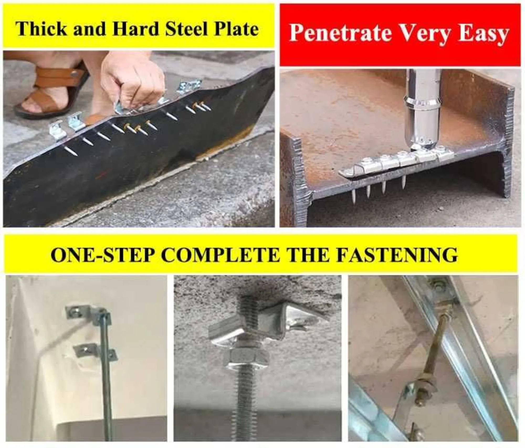 Шайба 42мм Дюбель Крепеж для порохового пистолета (5 / 6)