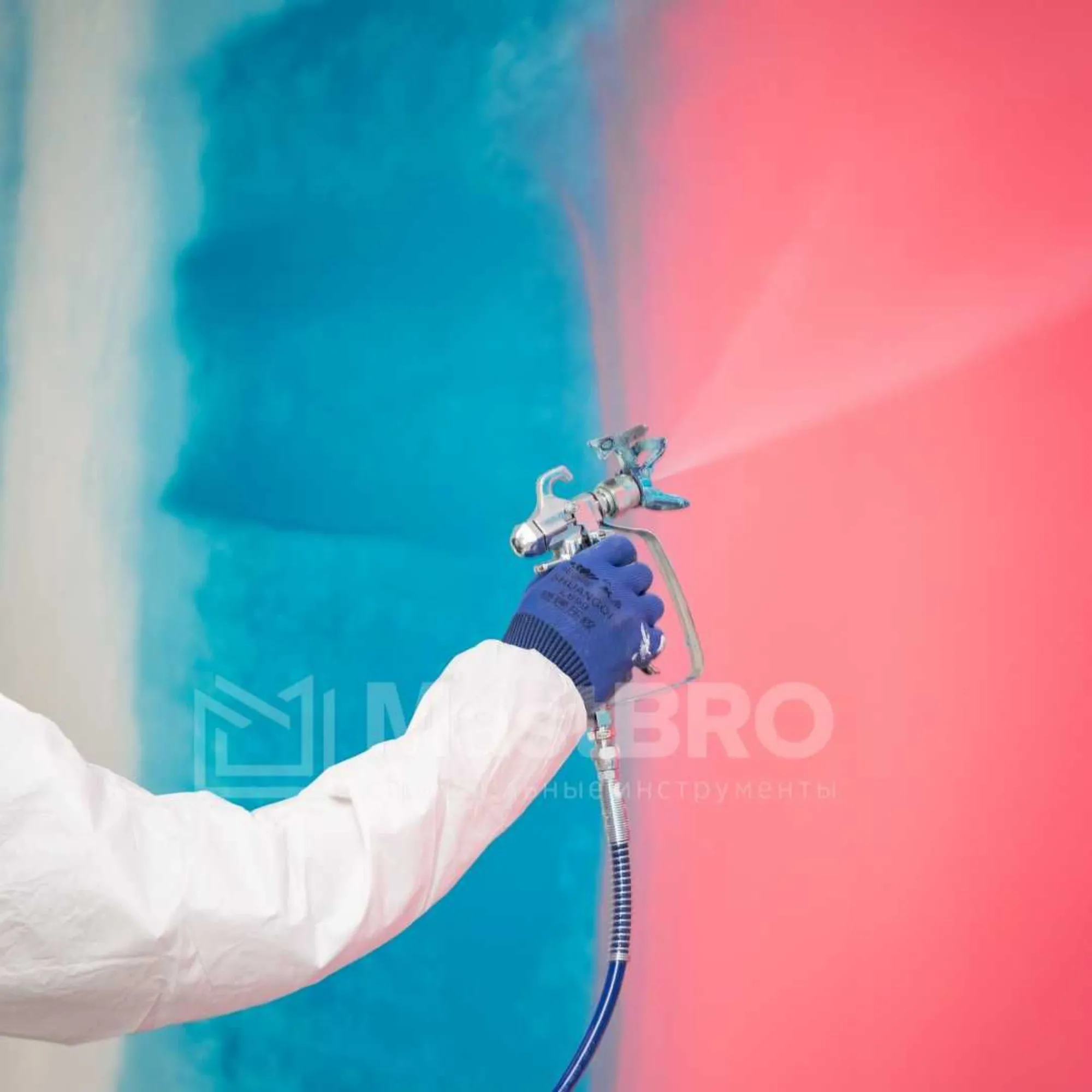 Безвоздушный краскопульт 595 MastBRO (7 / 8)
