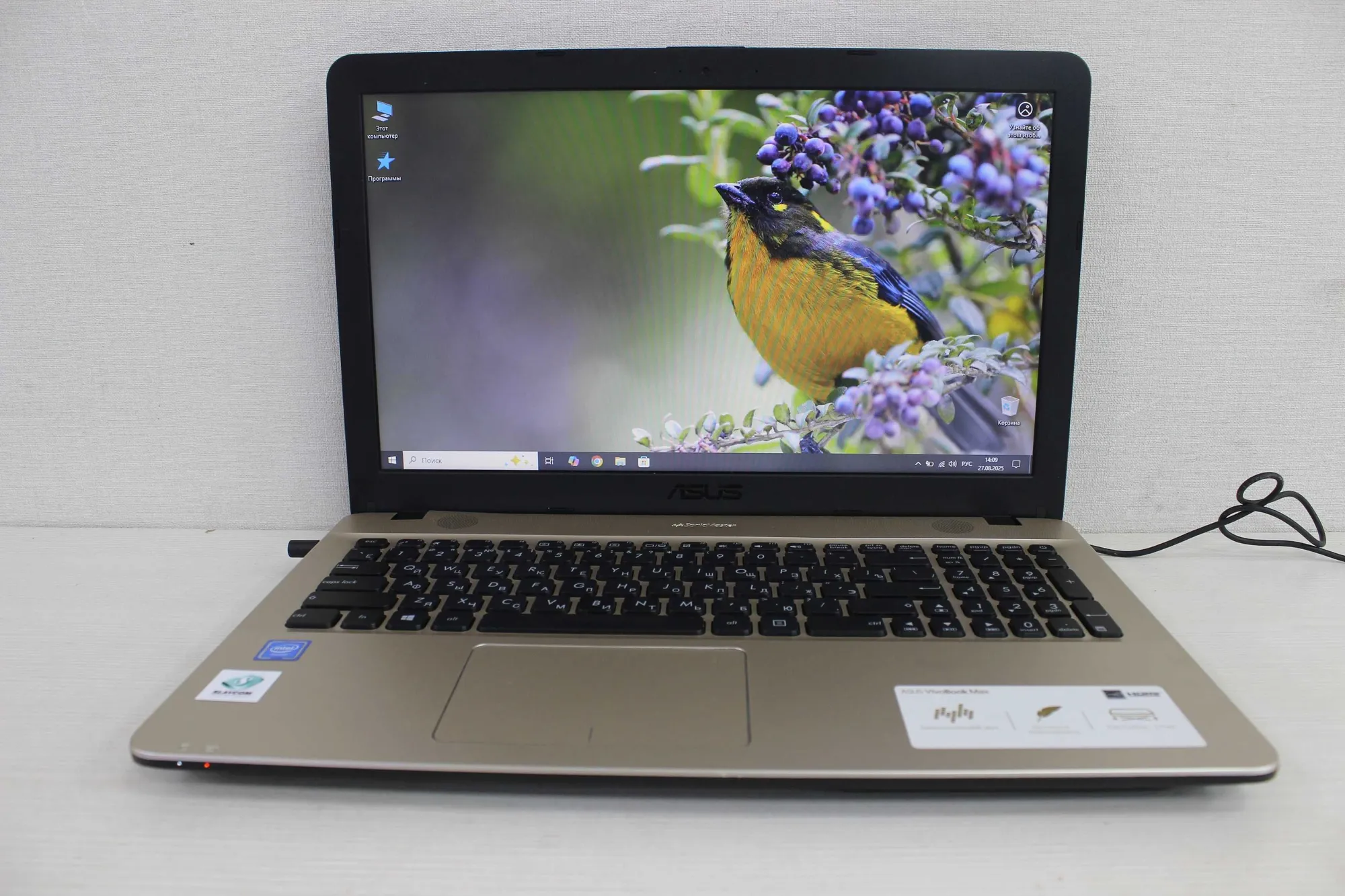 Ноутбук ASUS с гарантией СЛАВКОМ (1 / 4)