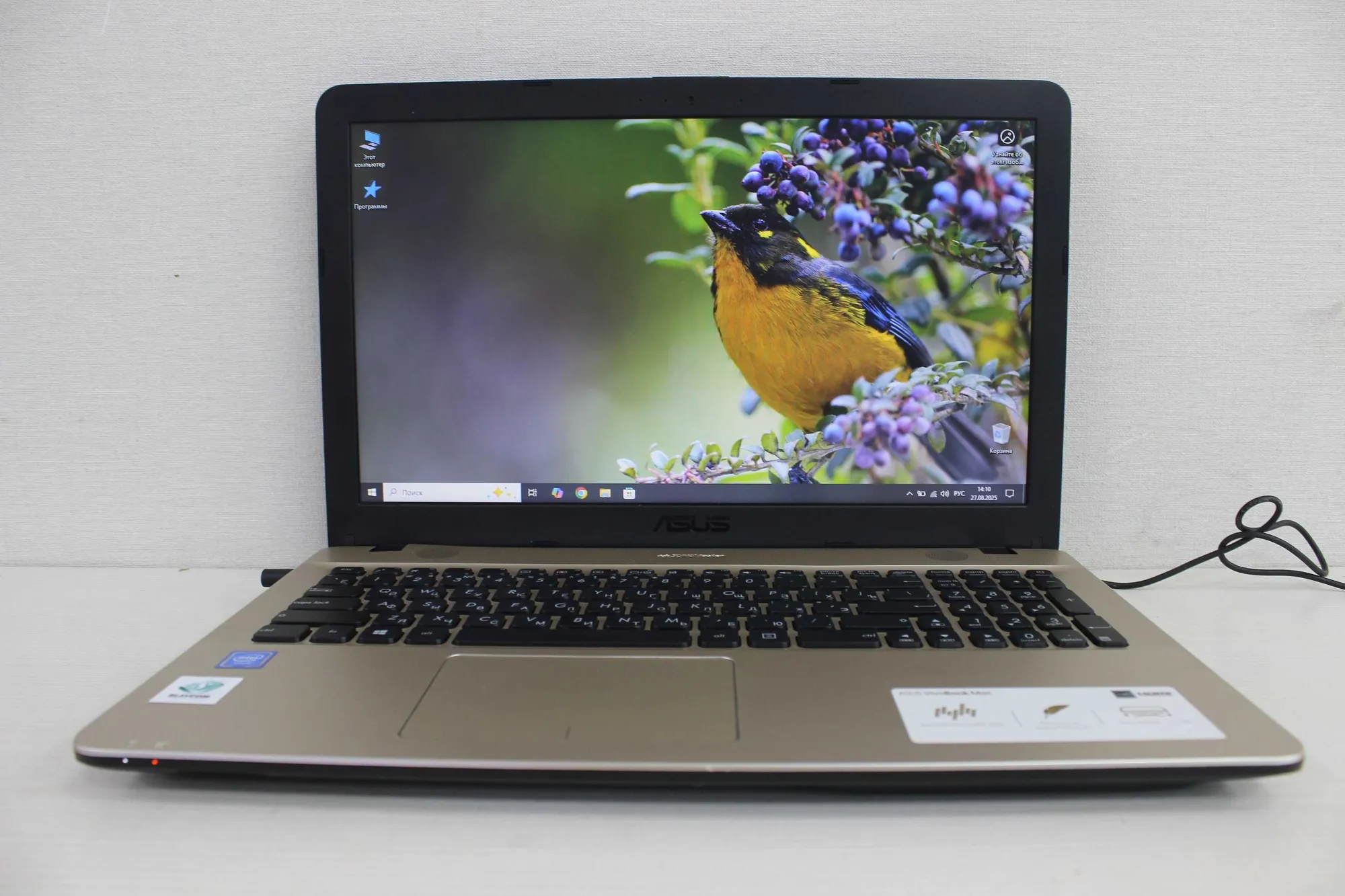 Ноутбук ASUS с гарантией СЛАВКОМ (2 / 4)