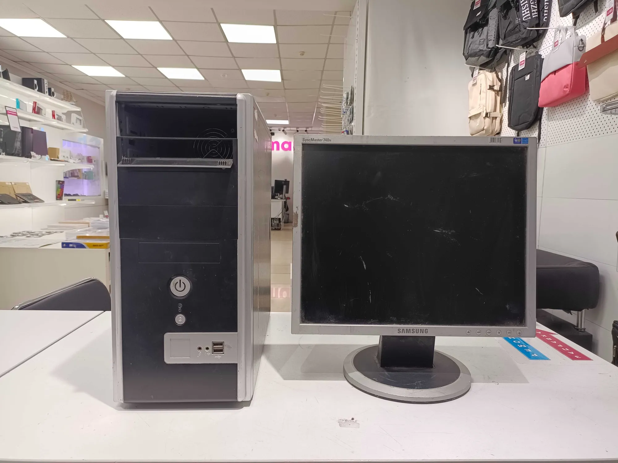 Компьютер в сборе для работы и легких игр Рассрочка  СЛАВКОМ (1 / 4)