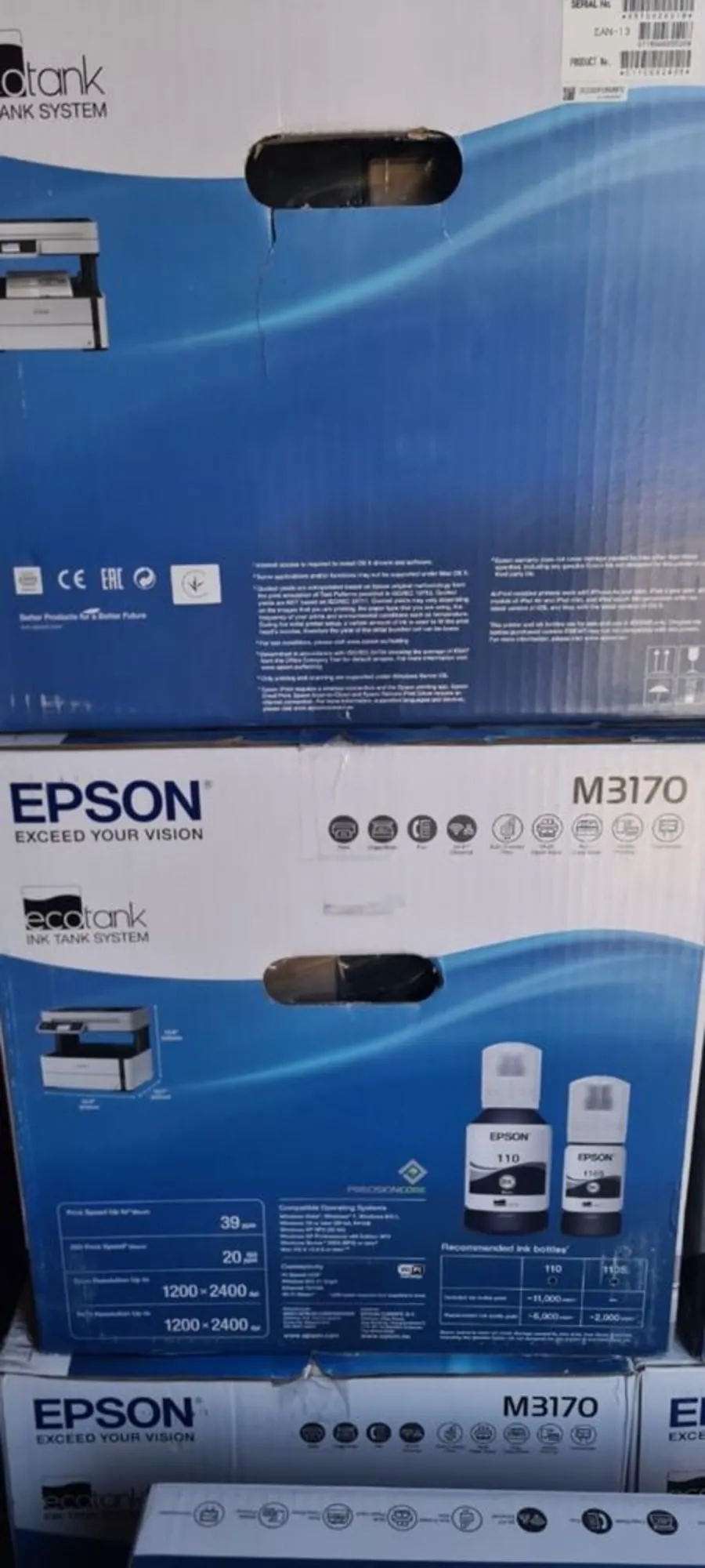 Мфу Epson Ecotank M3170 принтер 3в1 (2 / 4)