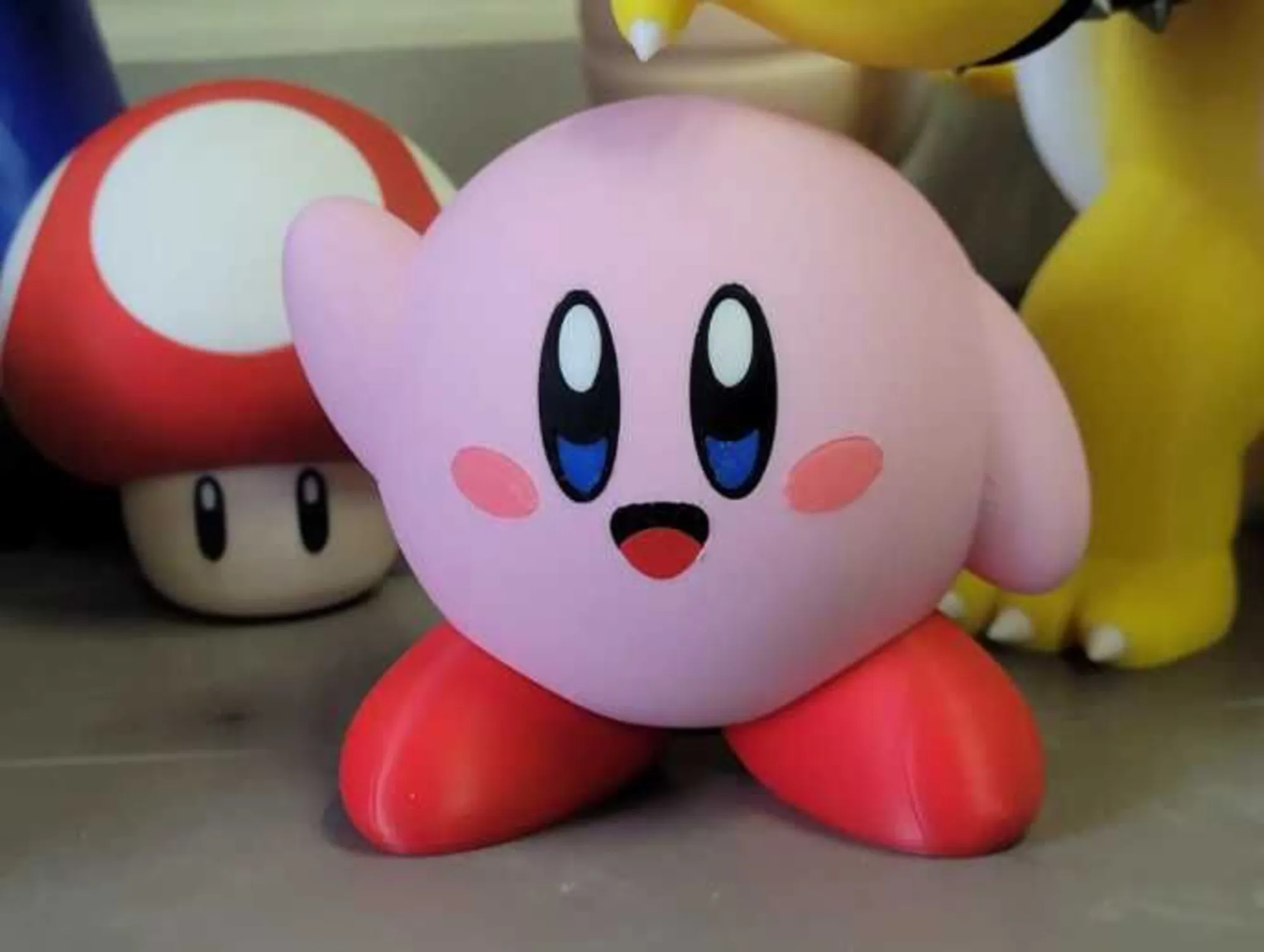 Цветная 3д печать. Массовая печать из пластика 14 принтеров в работе (4 / 6)