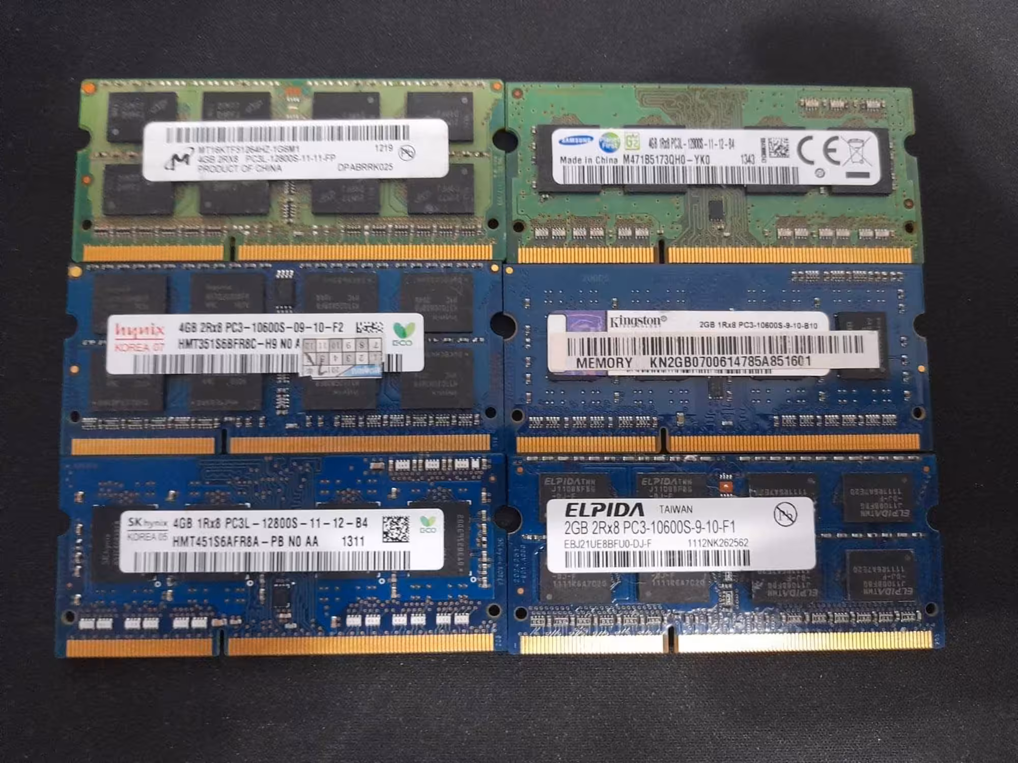 ОЗУ (Оперативная память) для ПК DDR3 DDR4 2-4Gb (2 / 2)