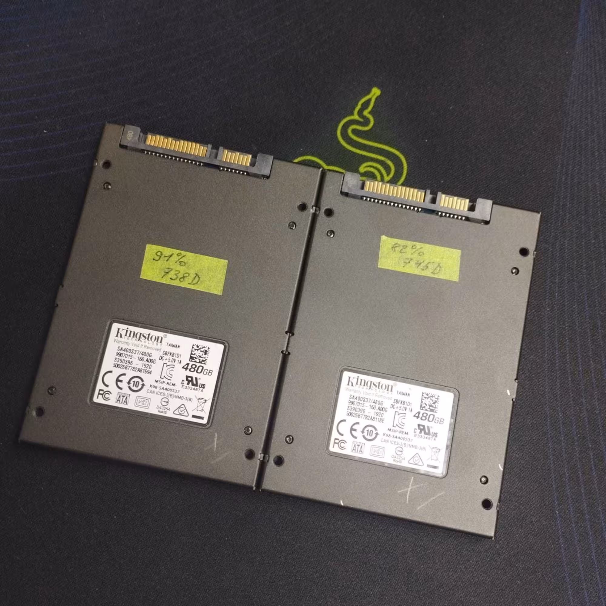 SSD Kingston 480 Gb\Гарантия (1 / 2)