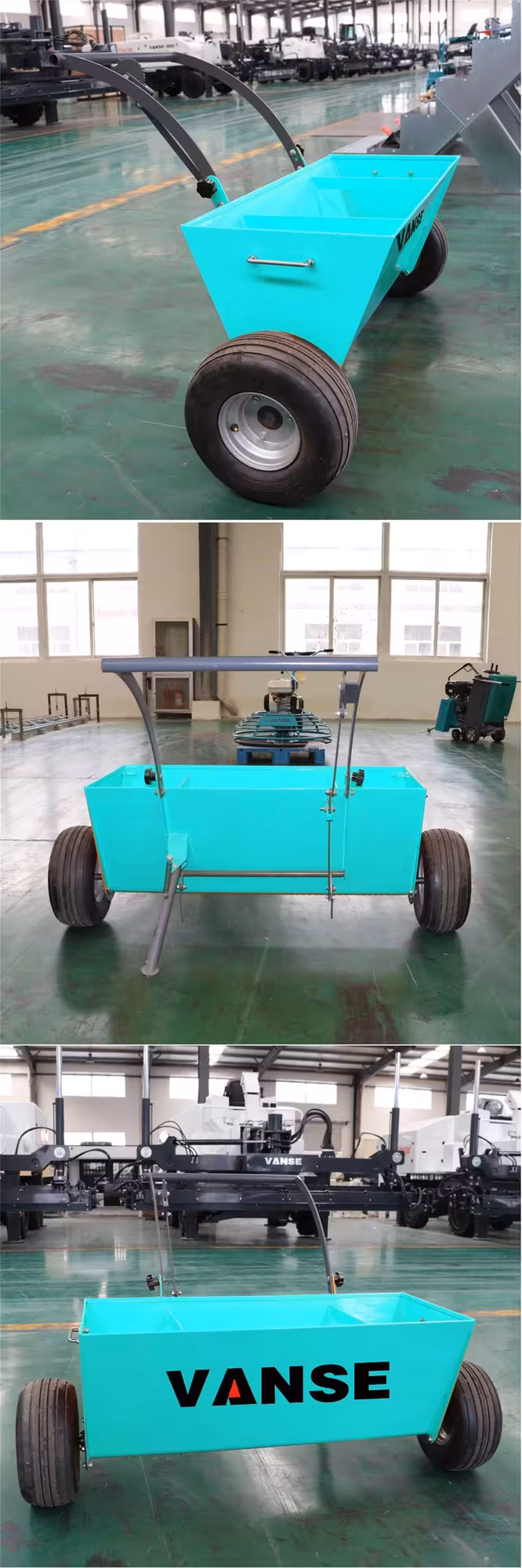 Тележка-рассеиватель топинга, сыпучих материалов (5 / 7)