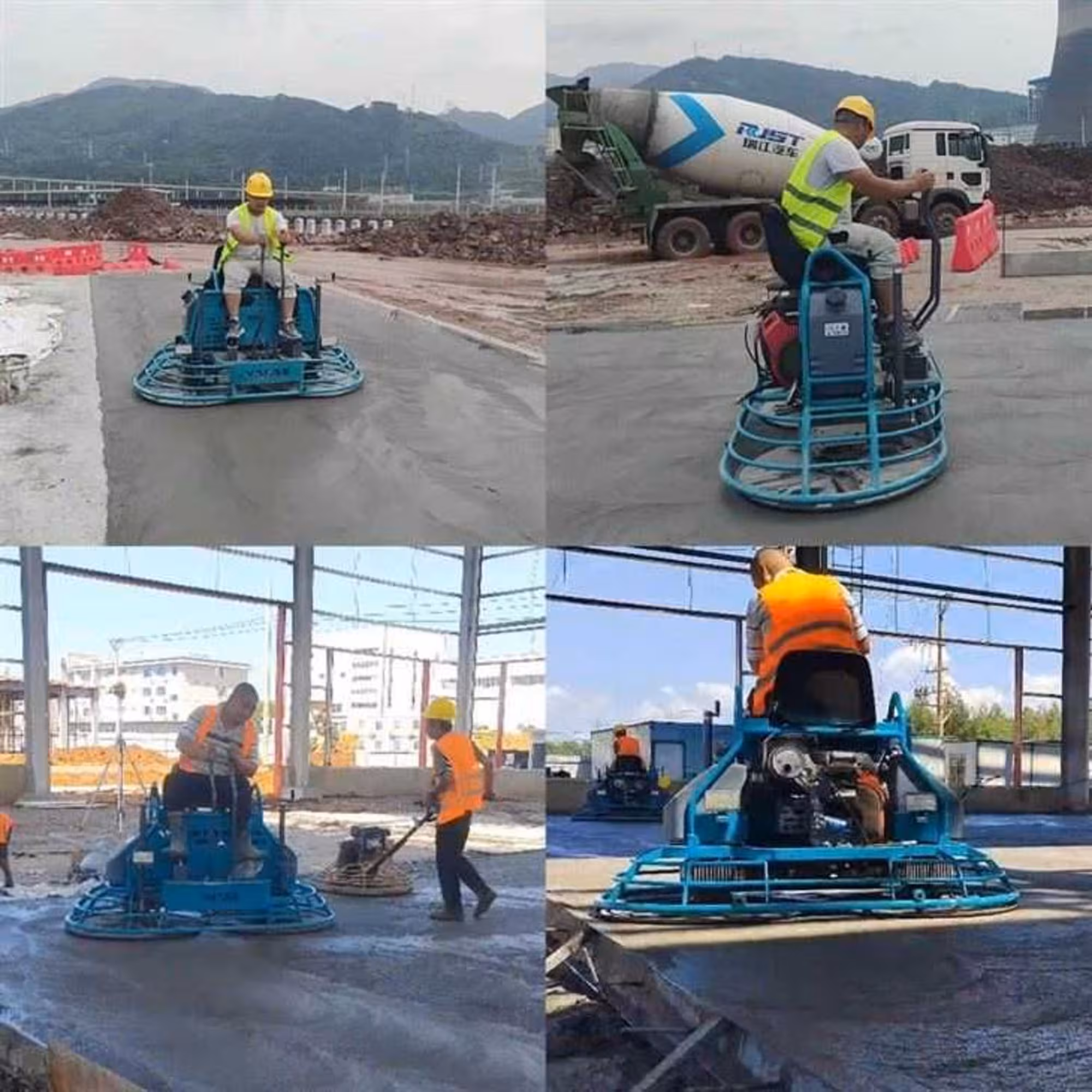 Затирочно-шлифовальная машина вертолет (5 / 7)