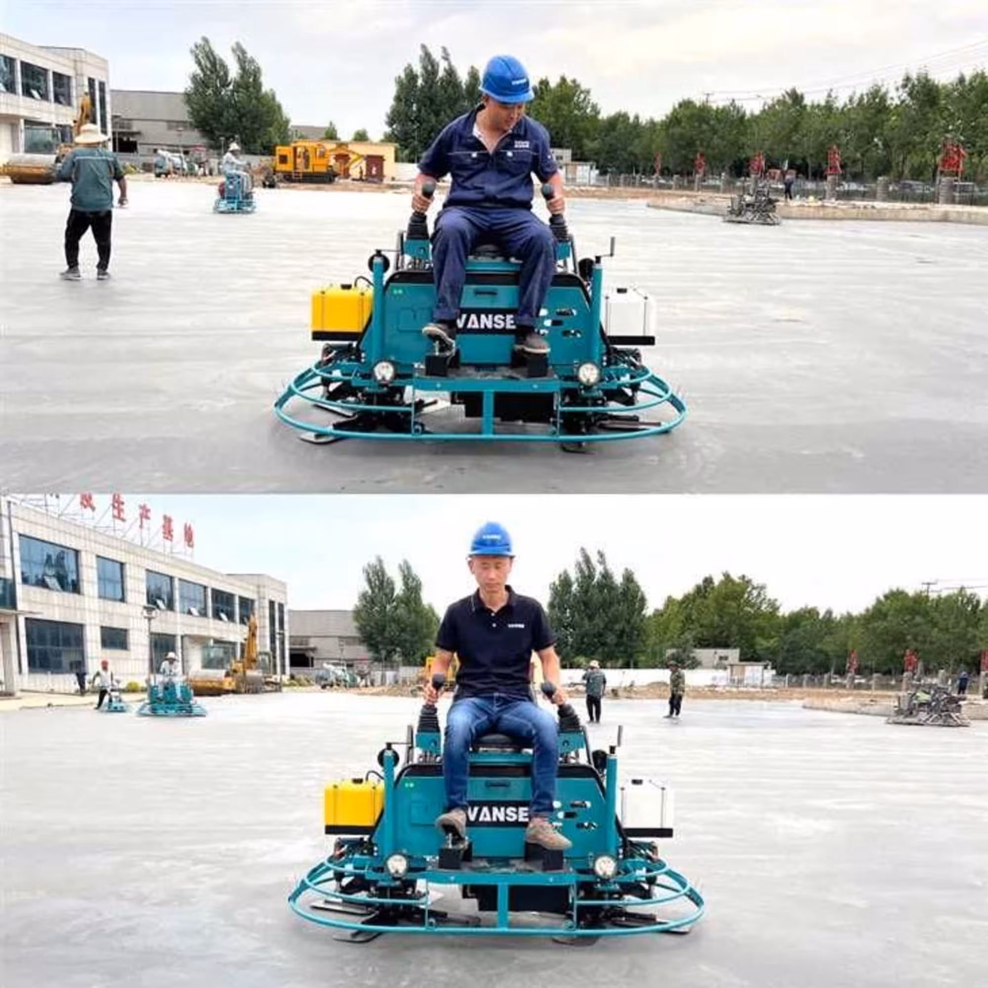 Затирочно-шлифовальная машина вертолет (двухроторная на джойстиках) (2 / 5)