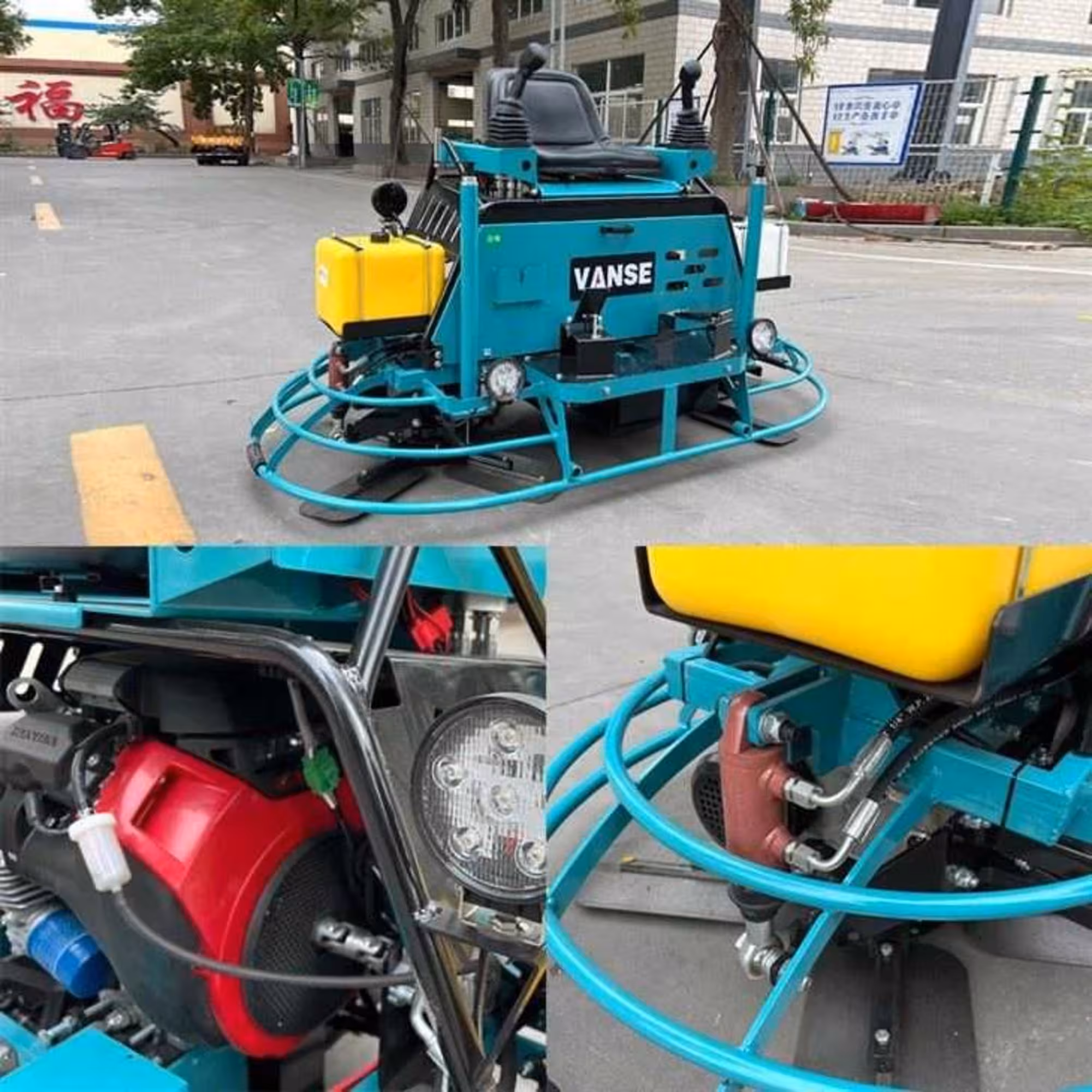 Затирочно-шлифовальная машина вертолет (двухроторная на джойстиках) (5 / 5)