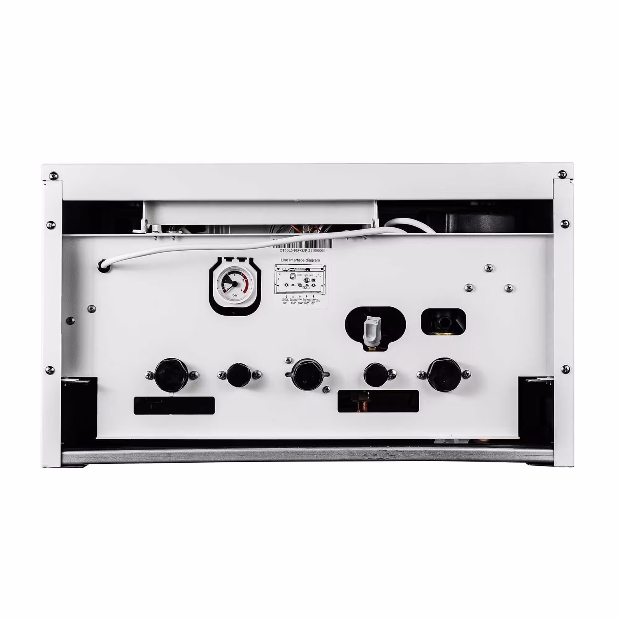 До 100 кв Газовый котел TEPLOROSS 10DY настенный + дымоход (5 / 5)