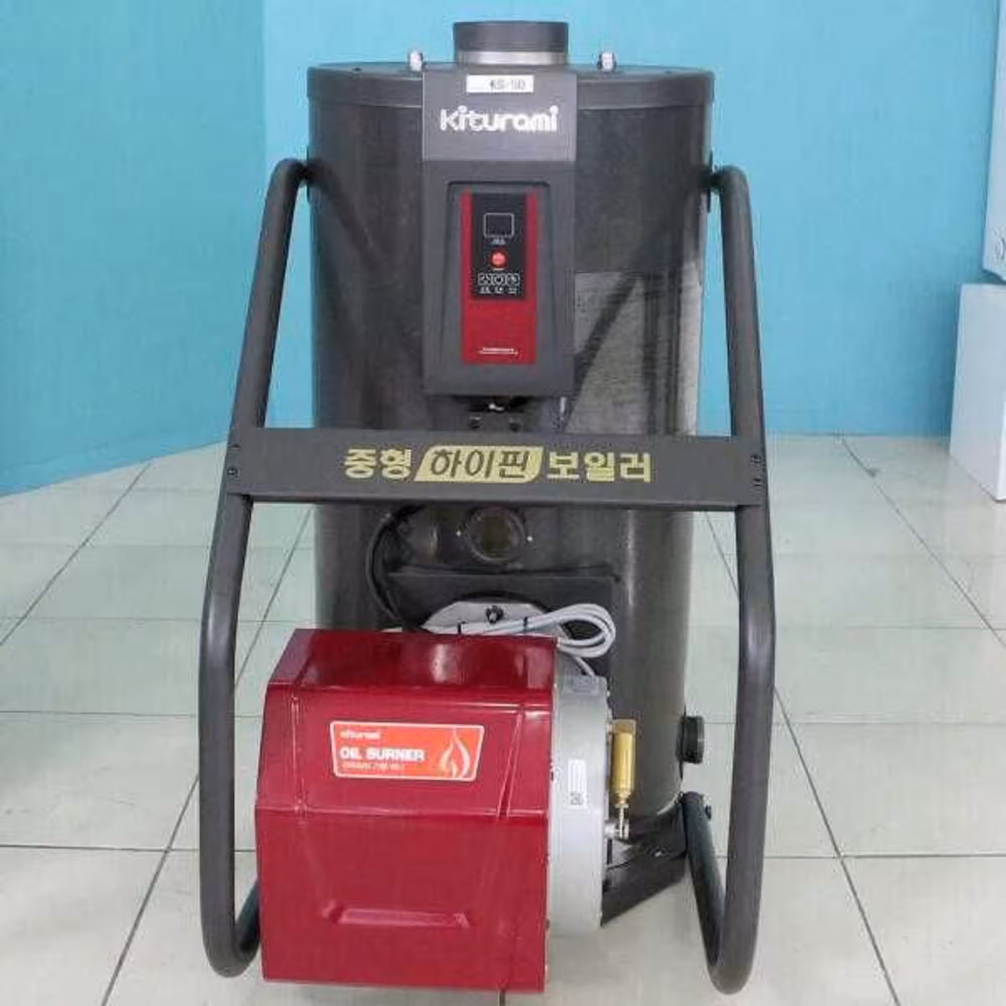 Напольный газовый котел Китурами ( Kiturami ) на 500 квадратов (1 / 4)