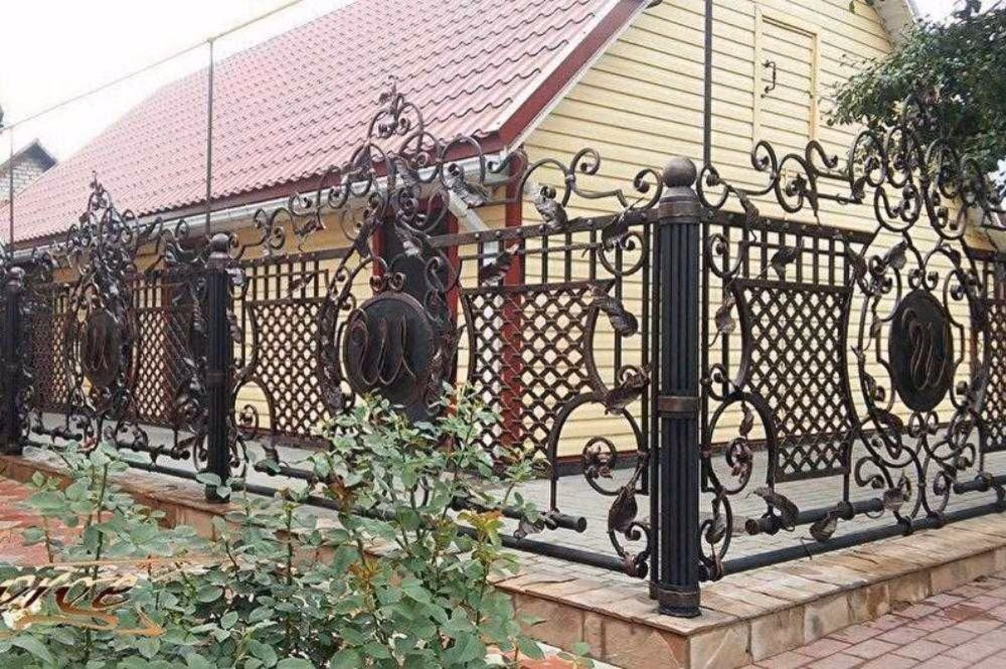 Забор металлический, сварной (производство и установка) (5 / 8)