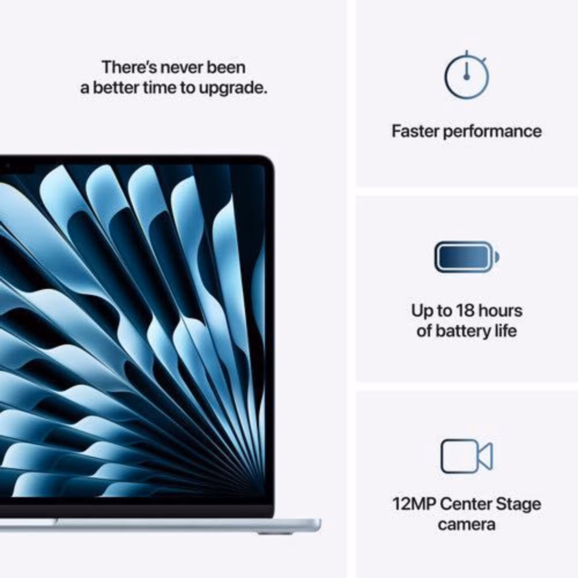Ноутбук Apple MacBook Air 15.3" M5 (Early 2026) /16Gb/512GBMidnight (4 / 8)