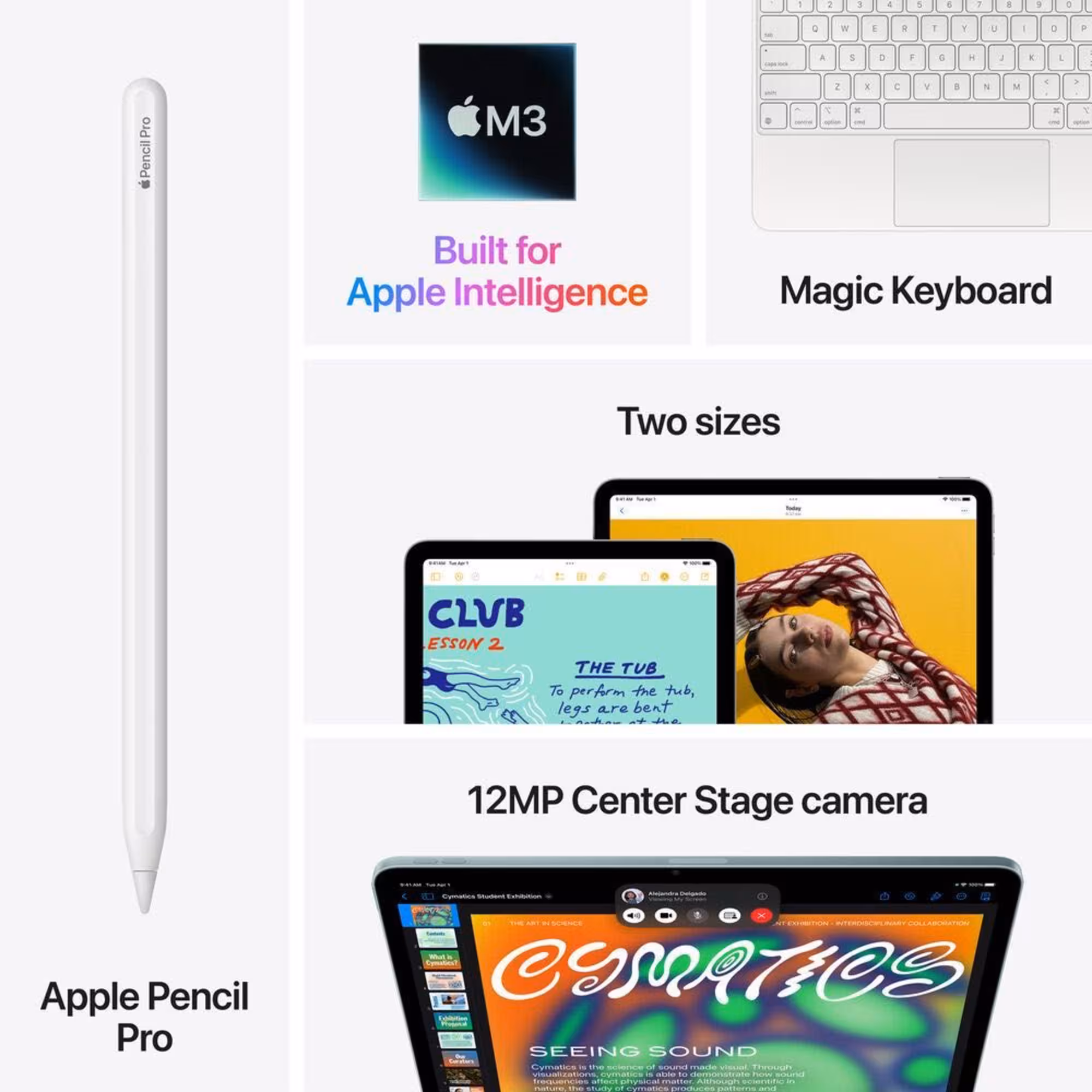 Планшет Apple iPad Air 7 13 дюймов 2025 M3 128Gb WiFi (4 / 5)