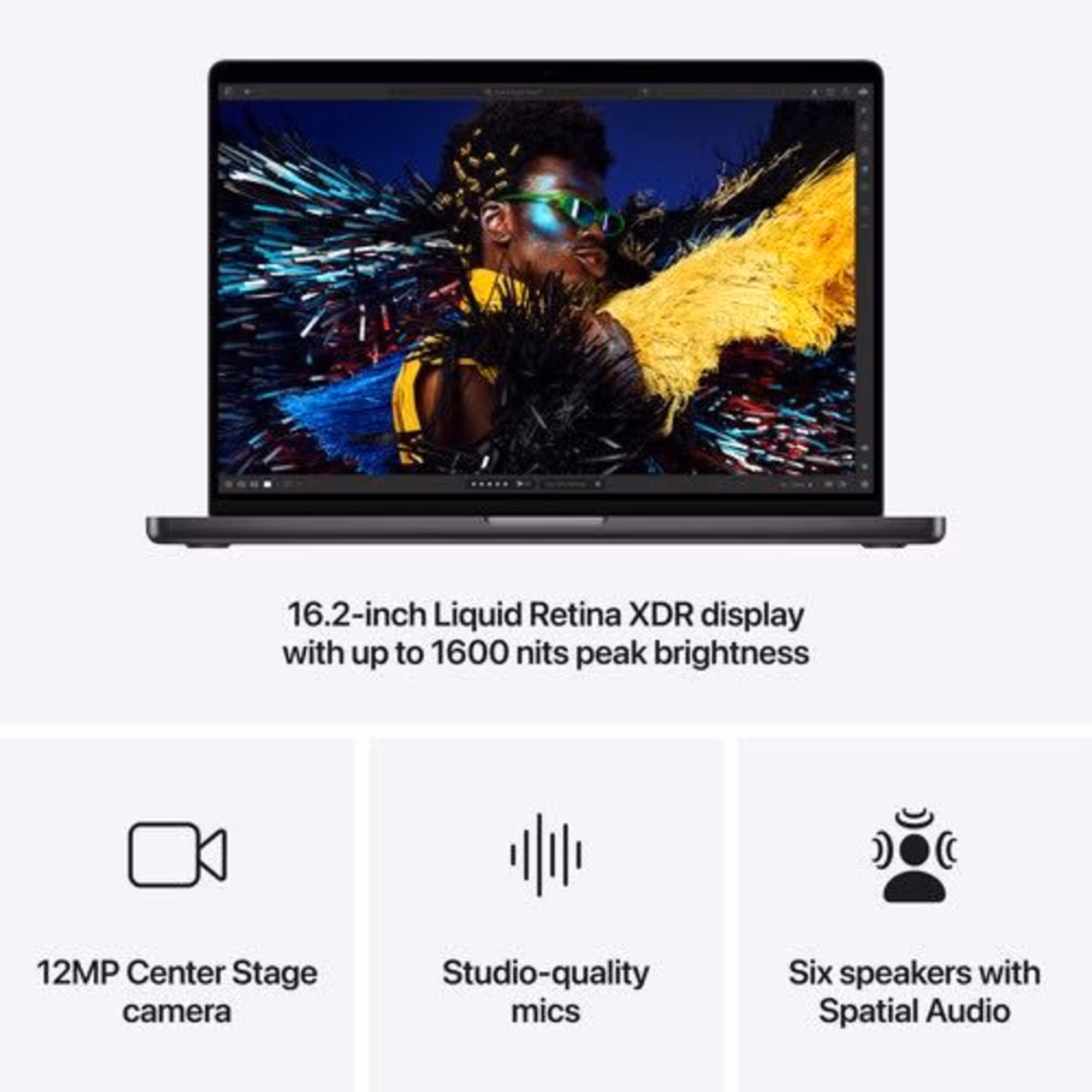 НоутбукApple MacBook Pro 14.2 Early 2026 M5Max/36Gb RAM/32GPU/2Tb (3 / 4)