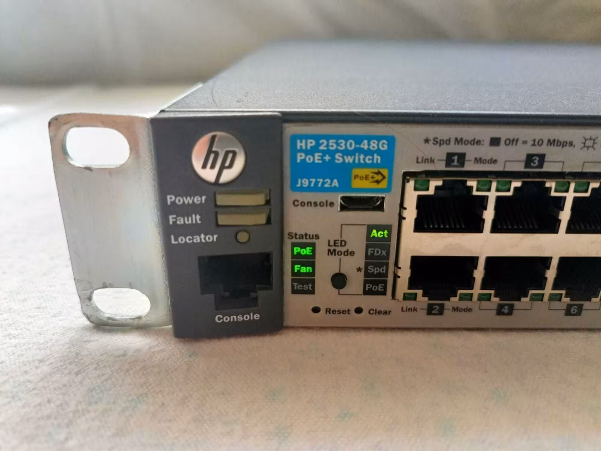 Коммутатор HP 2530-48G-PoE+ (J9772A), 48xGE, 4xSFP, PoE+, Layer 2 (2 / 7)