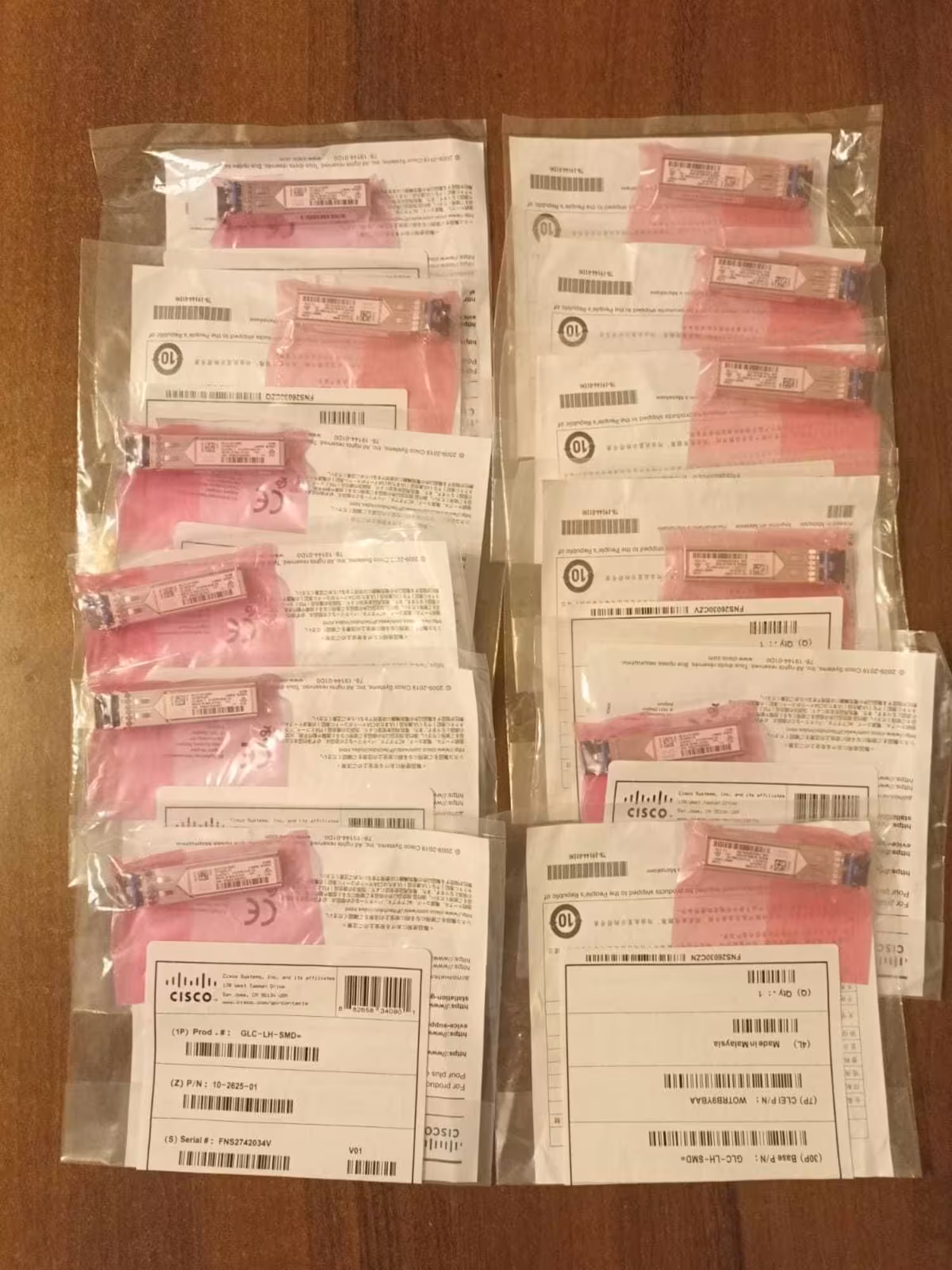 Новые оригинальные оптические модули (трансиверы) Cisco SFP GLC-LH-SMD (3 / 3)