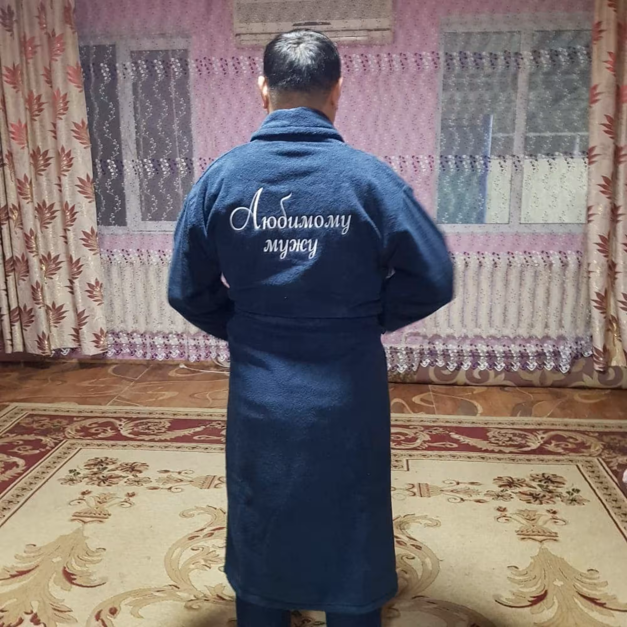 Именной халат с вышивкой! Турецкий, бесплатный дизайн (7 / 7)