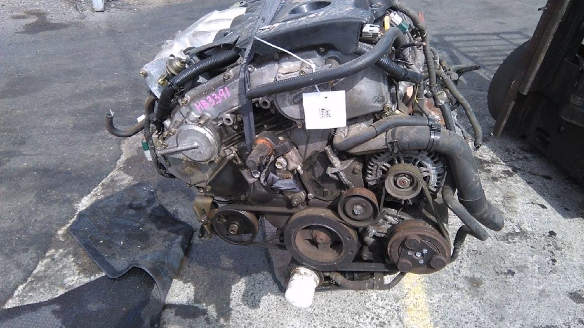 Двигатель 3.5, VQ35 на Nissan Murano (ниссан мурано) (1 / 5)