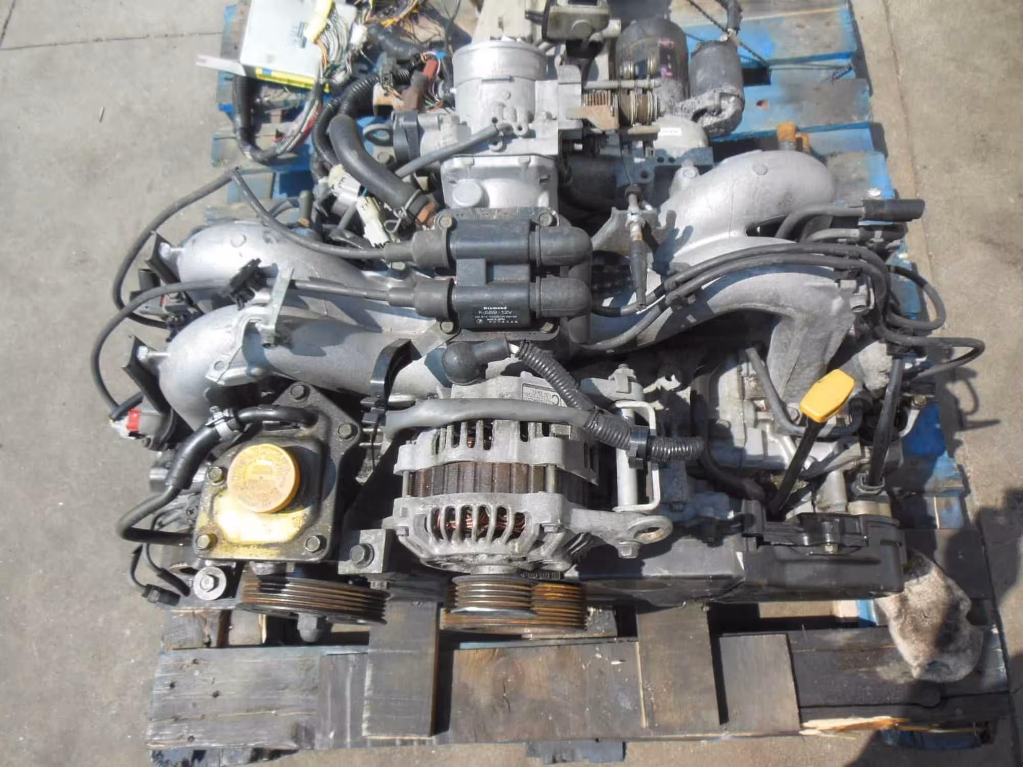 Двигатель на Subaru Legacy, Forester, Impreza EJ20 не турбированные (4 / 4)