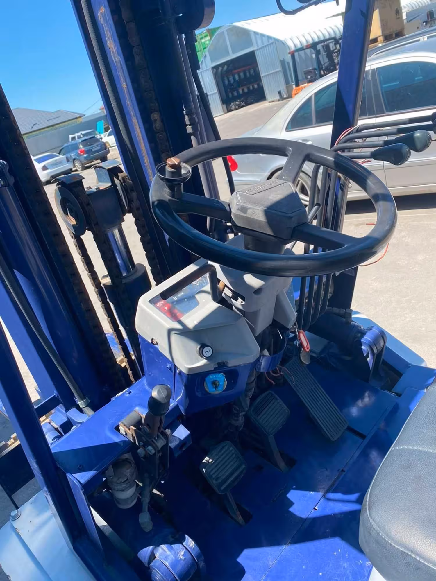 Вилочный погрузчик Komatsu 3 T (4 / 8)