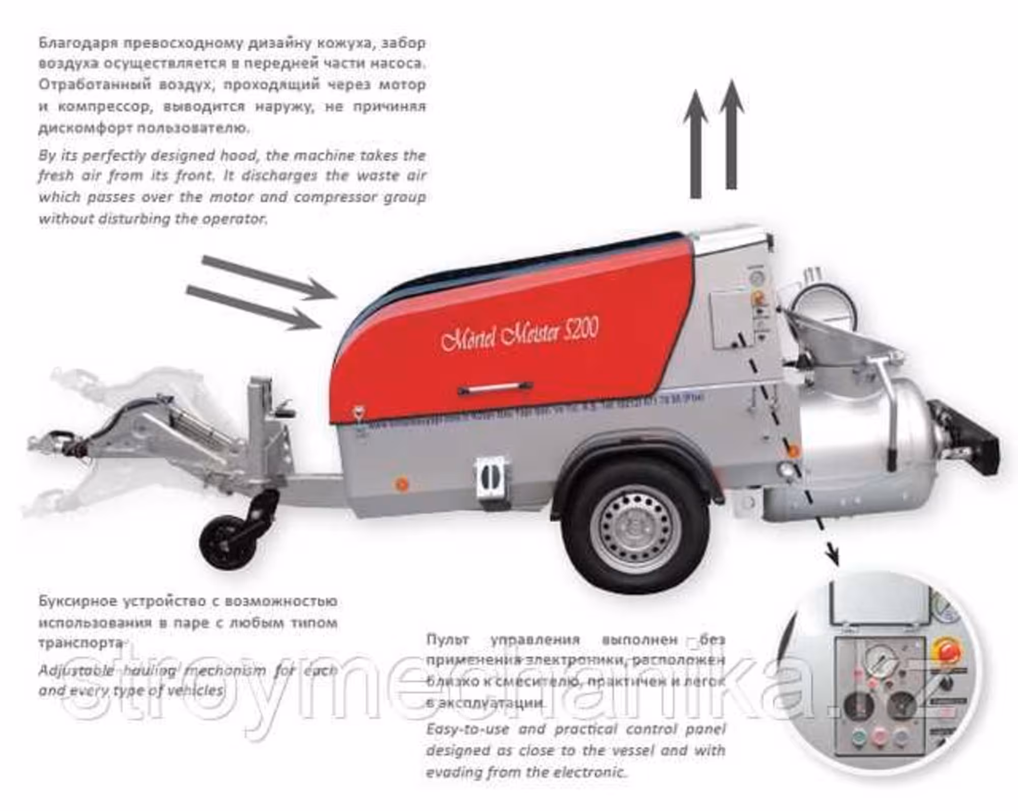 Дизельный пневмонагнетатель MORTEL MEISTER 5200 Стандарт (6 / 8)
