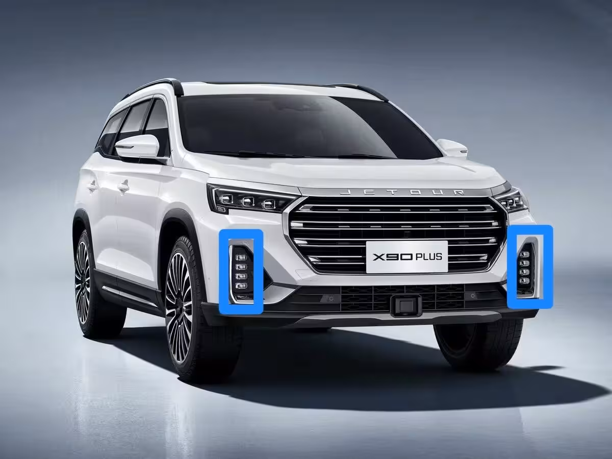 ДХО дневные ходовые огни для Jetour X70 plus, X90 plus (2 / 5)