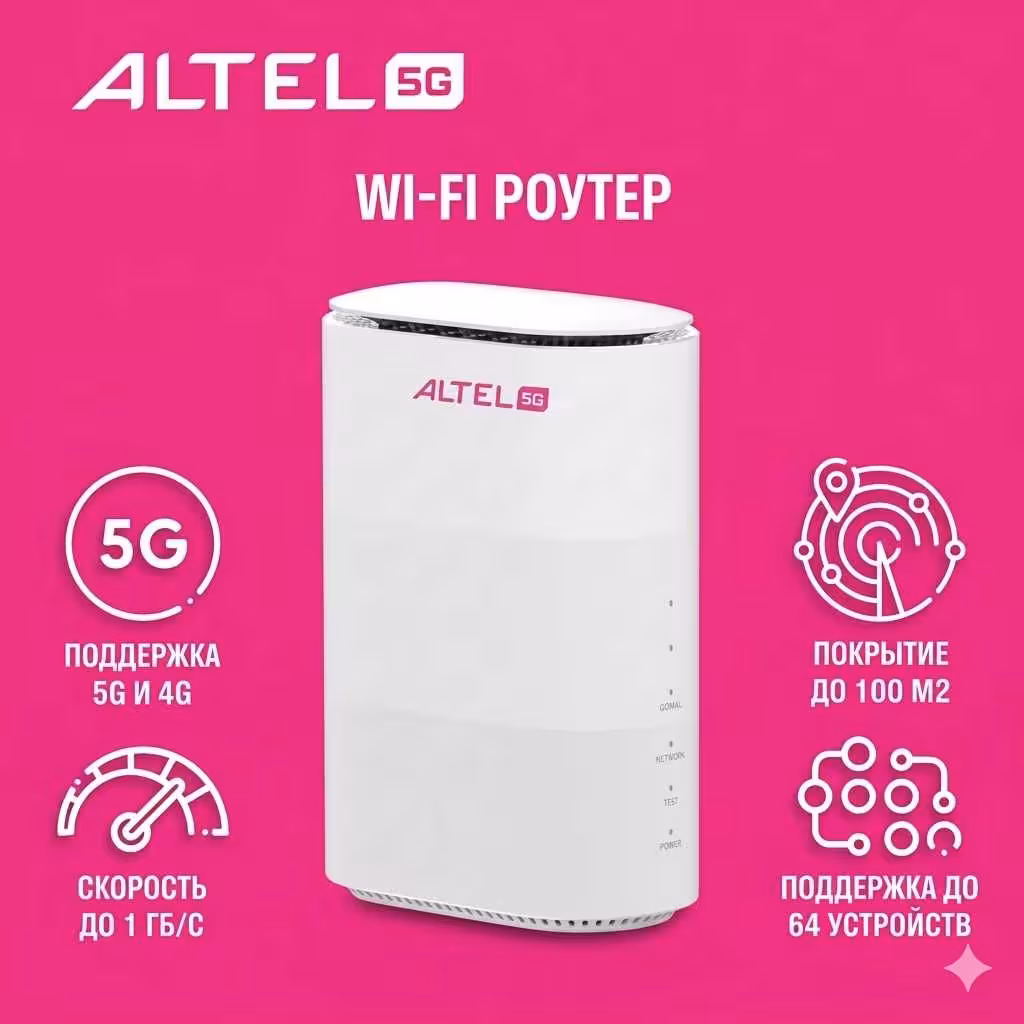 Wi-Fi Роутер ZTE G5AB (Altel 5G Indoor) (1 / 1)