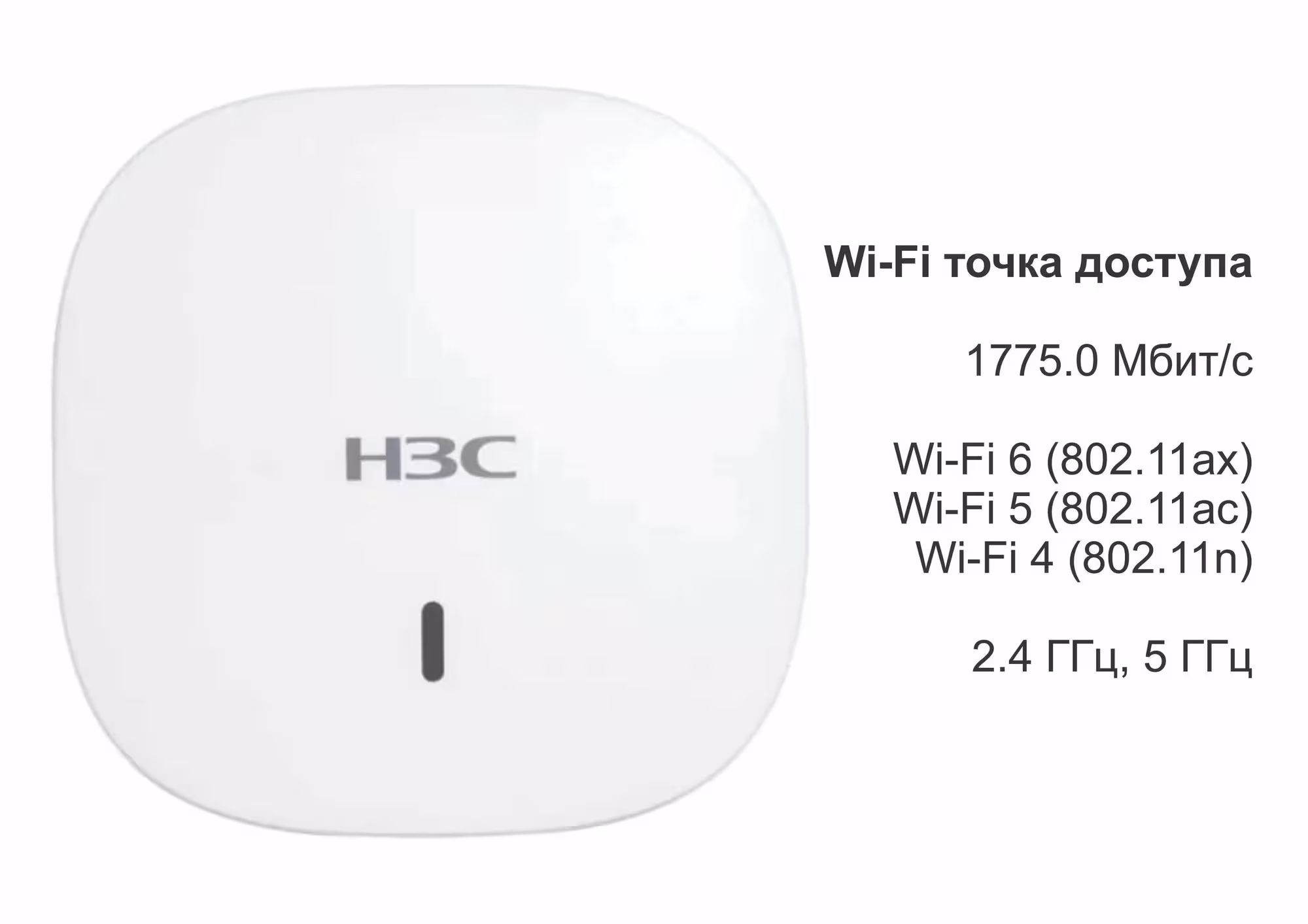 Wi-Fi точка доступа H3C EWP-WA6320-FIT (1 / 3)