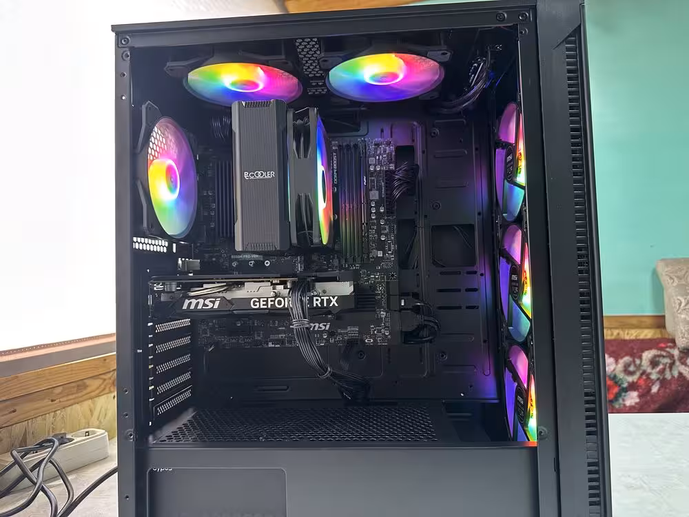 Игровой компьютер AMD Ryzen 5-5600/16Gb/SSD 512Gb/RTX 4060 8Gb GDDR6 (7 / 8)