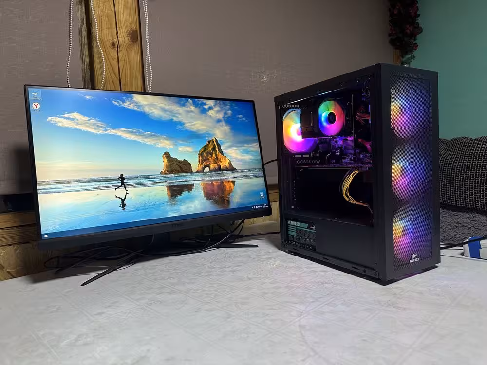Игровой компьютер intel Core i5-7500/16Gb/SSD/HDD/GTX 1070 8Gb GDDR5 (5 / 8)