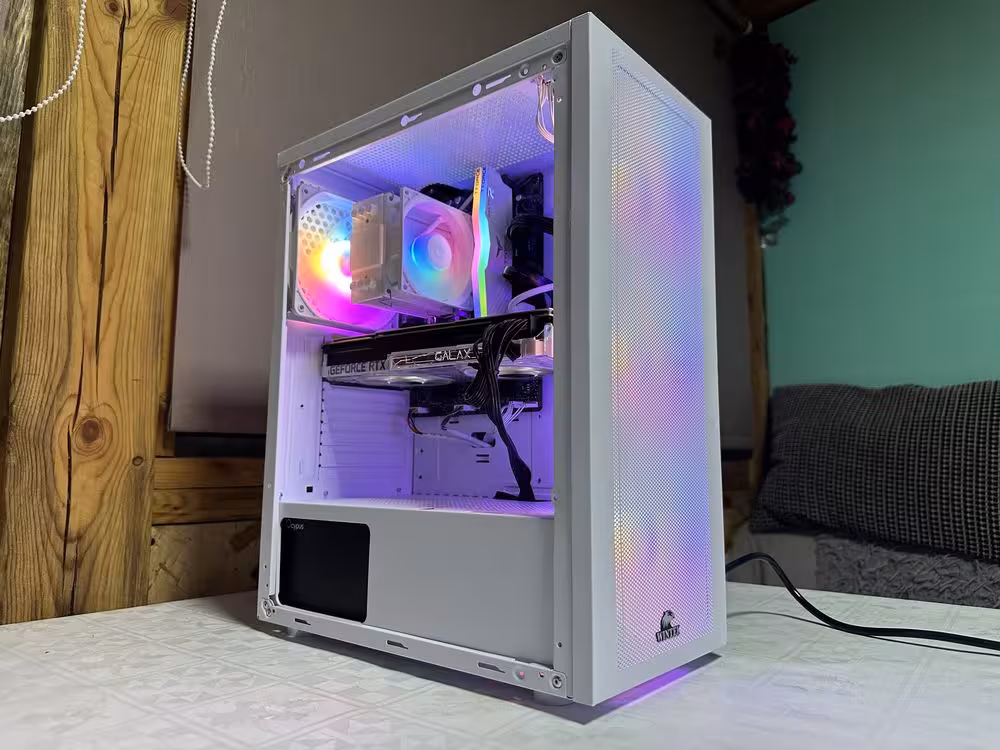 Игровой компьютер intel Core i5-10400/16Gb/SSD/HDD/RTX 3060 12Gb GDDR6 (2 / 8)