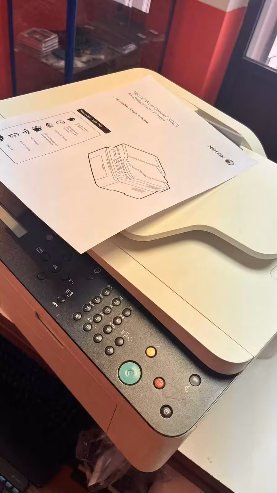 МФУ Xerox 3025 (7 / 8)
