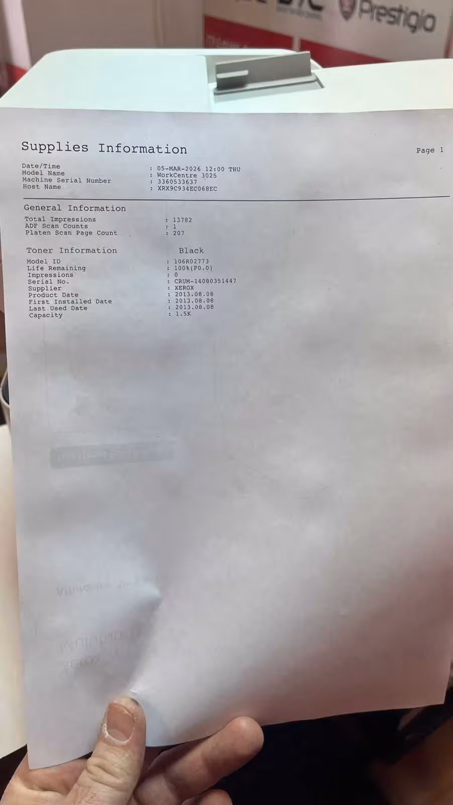 МФУ Xerox 3025 (8 / 8)