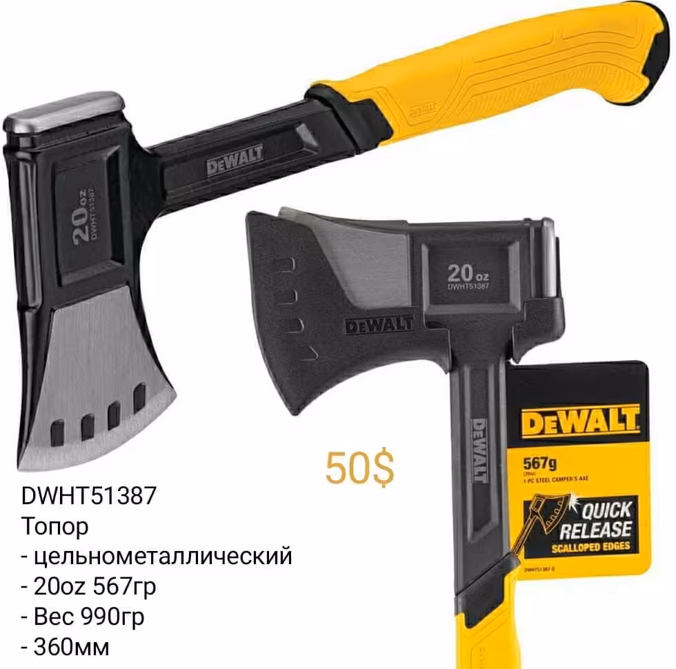 Инструмент DeWALT Stanley Milwaukee Toughbuilt - Молоток Гвоздодер (2 / 8)