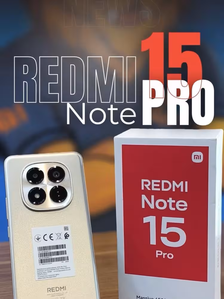 Новые телефоны Redmi note 15 Pro Рассрочка (1 / 4)