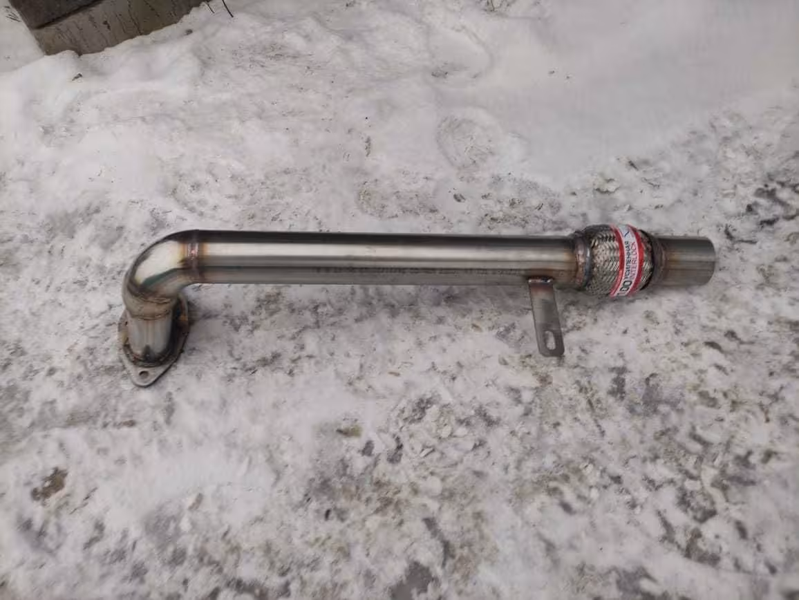 Приемная труба Газель нержавейка змз 406 змз 405 змз 409 (3 / 4)